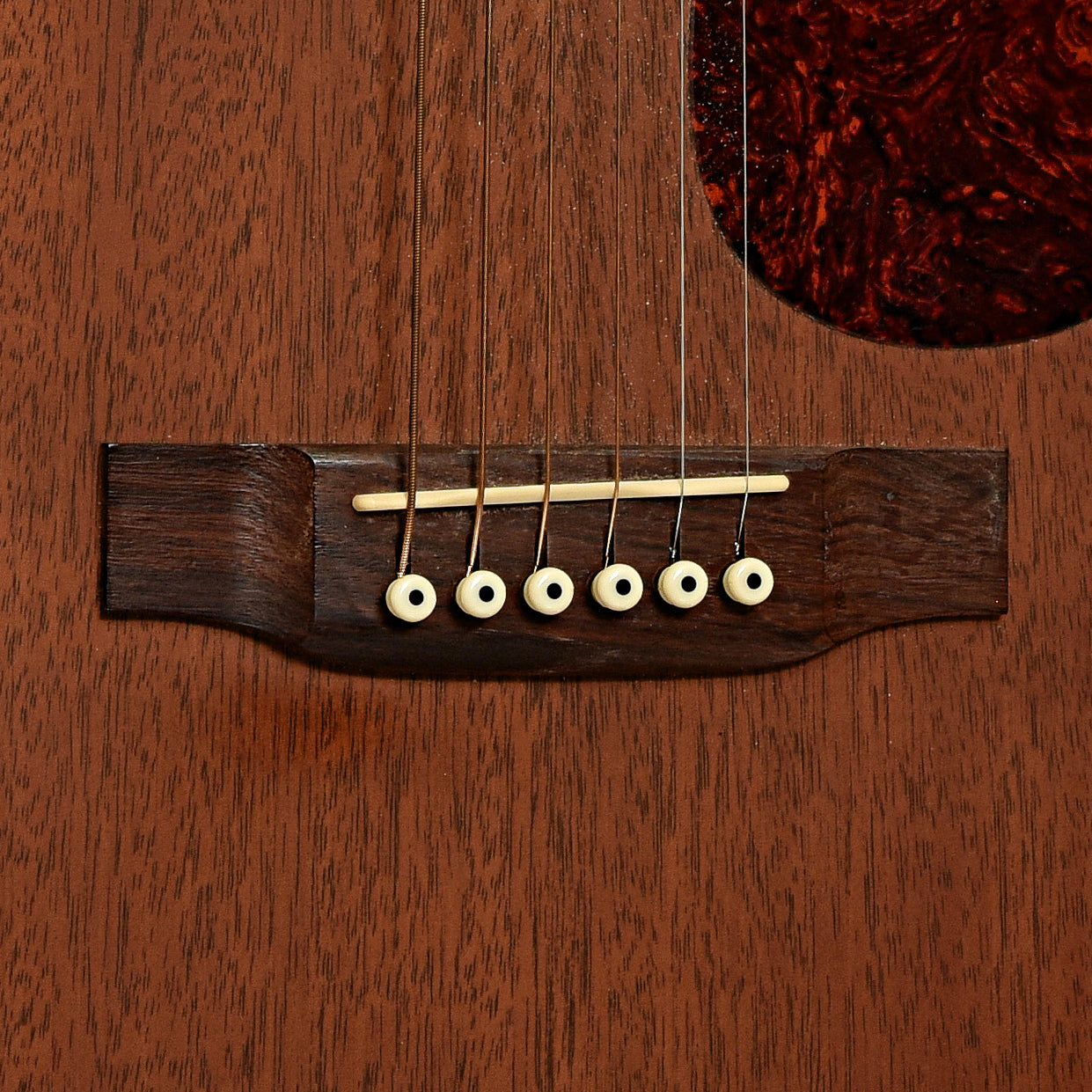 Bridge of Martin 000-15S Acoustic Guitar 