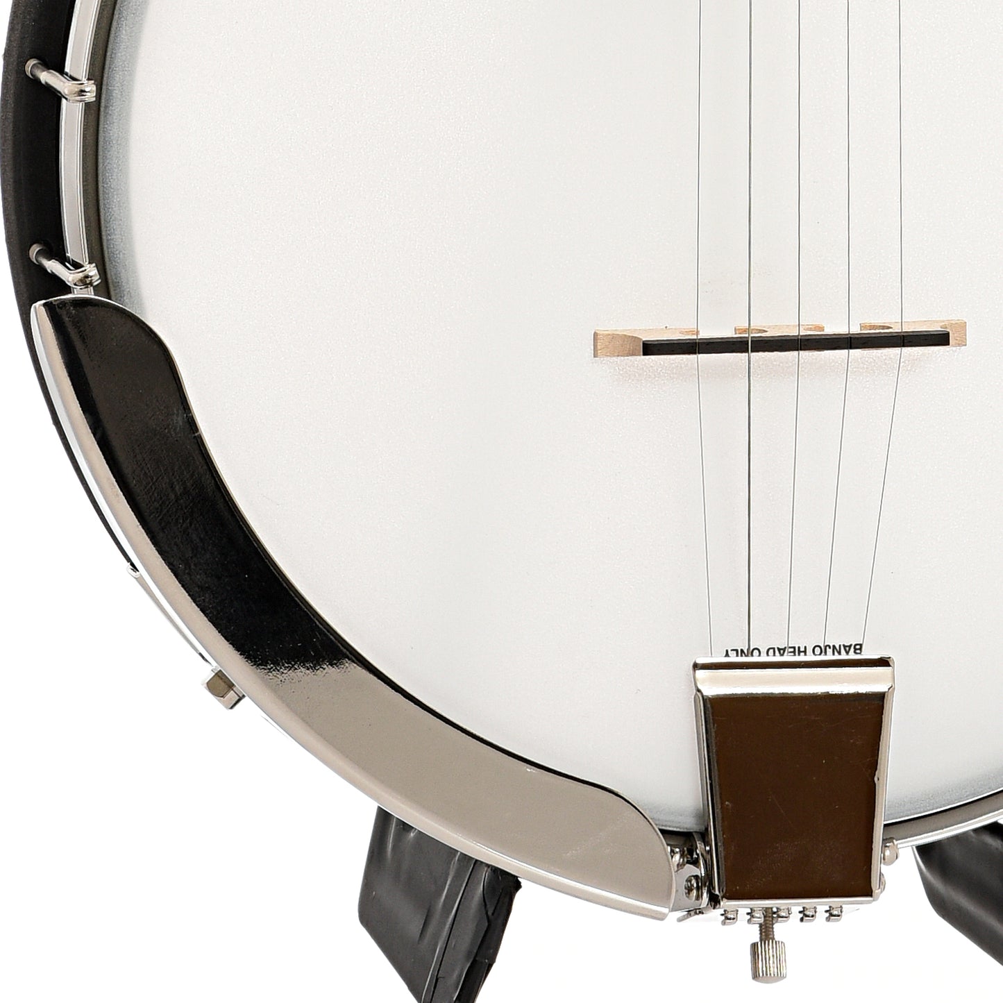Armrest, tailpiece and bridge of Rover RB-20 Open Back Banjo