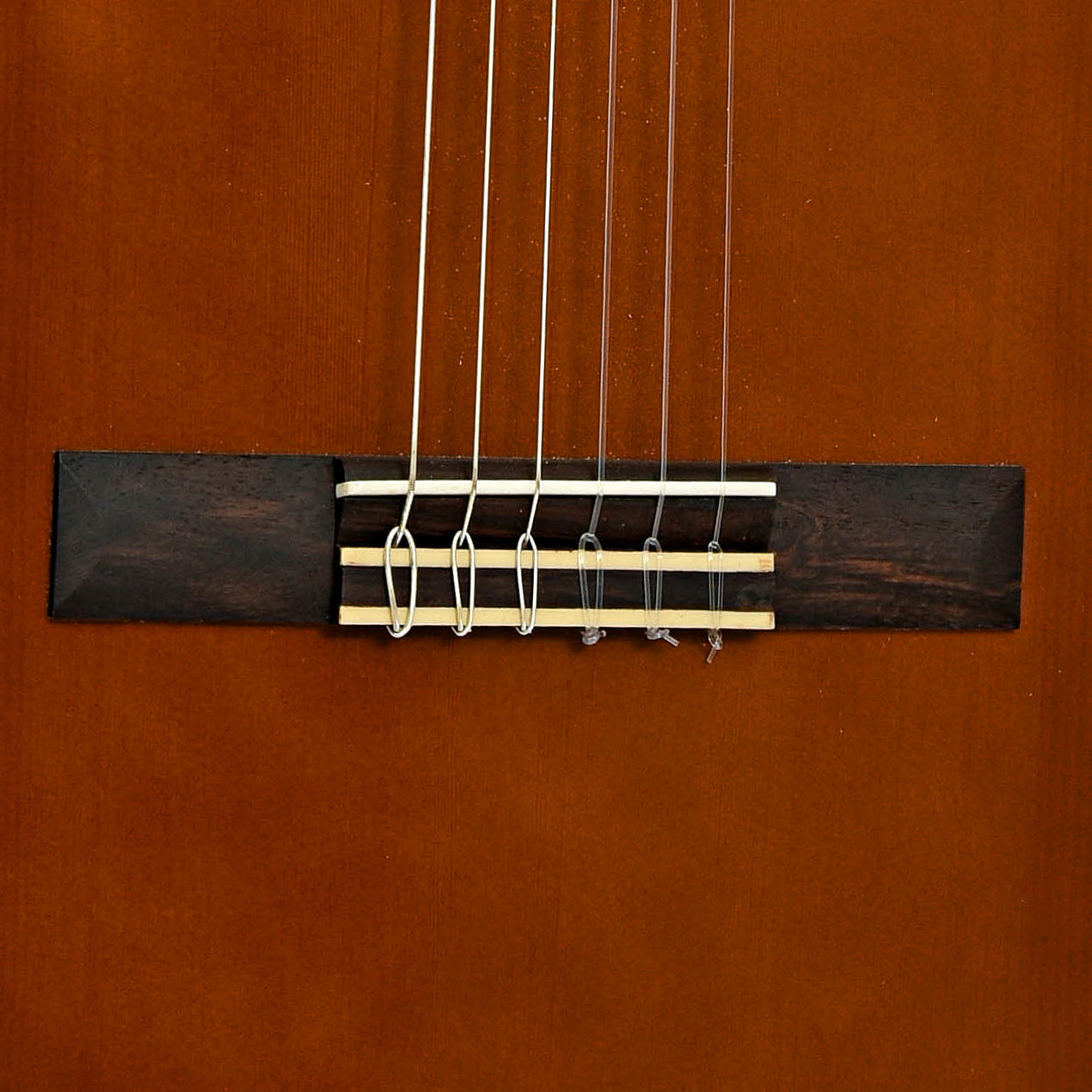 Bridge of Yamaha C-40 Classical Guitar