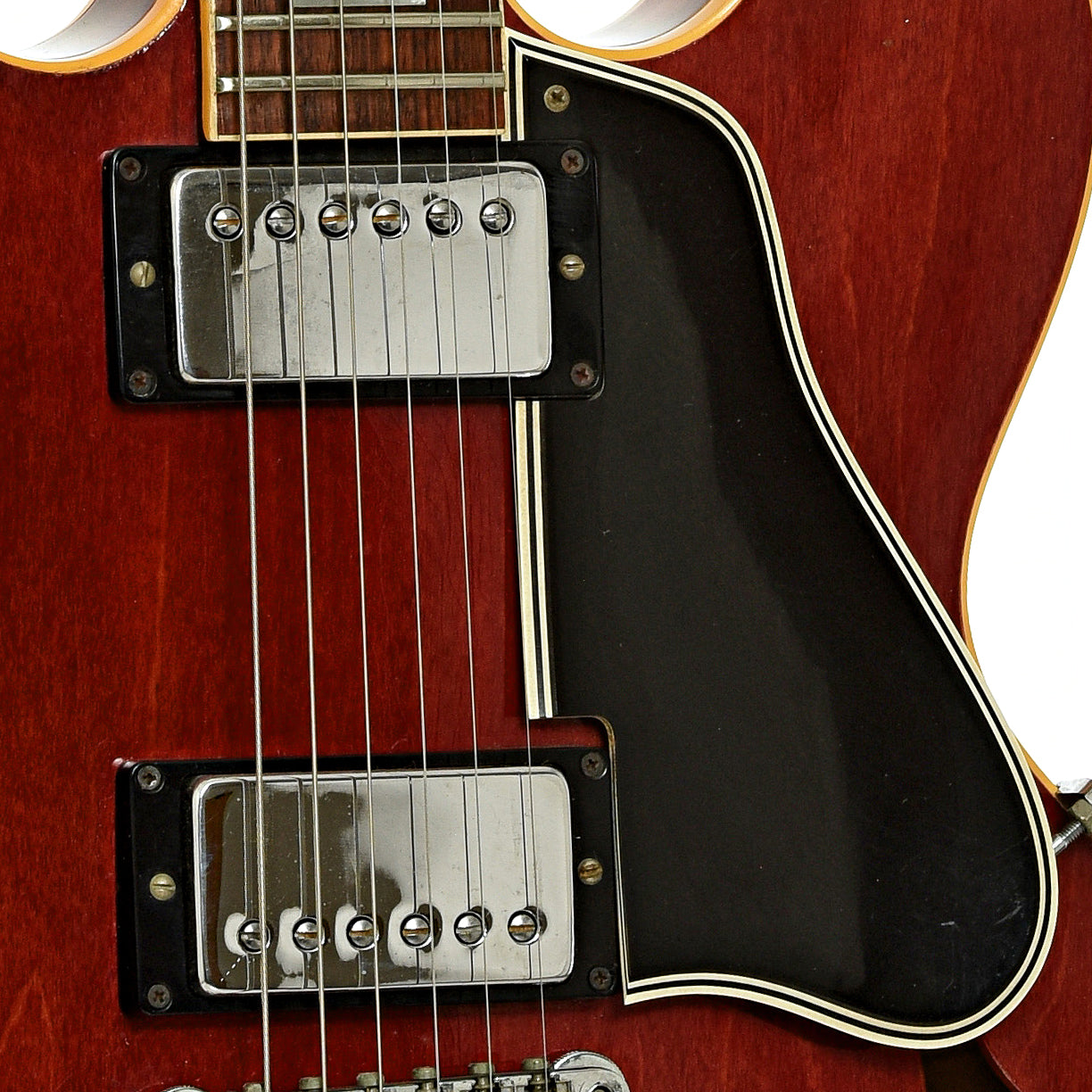 Pickups of Gibson ES-335 Hollowbody Electric Guitar 