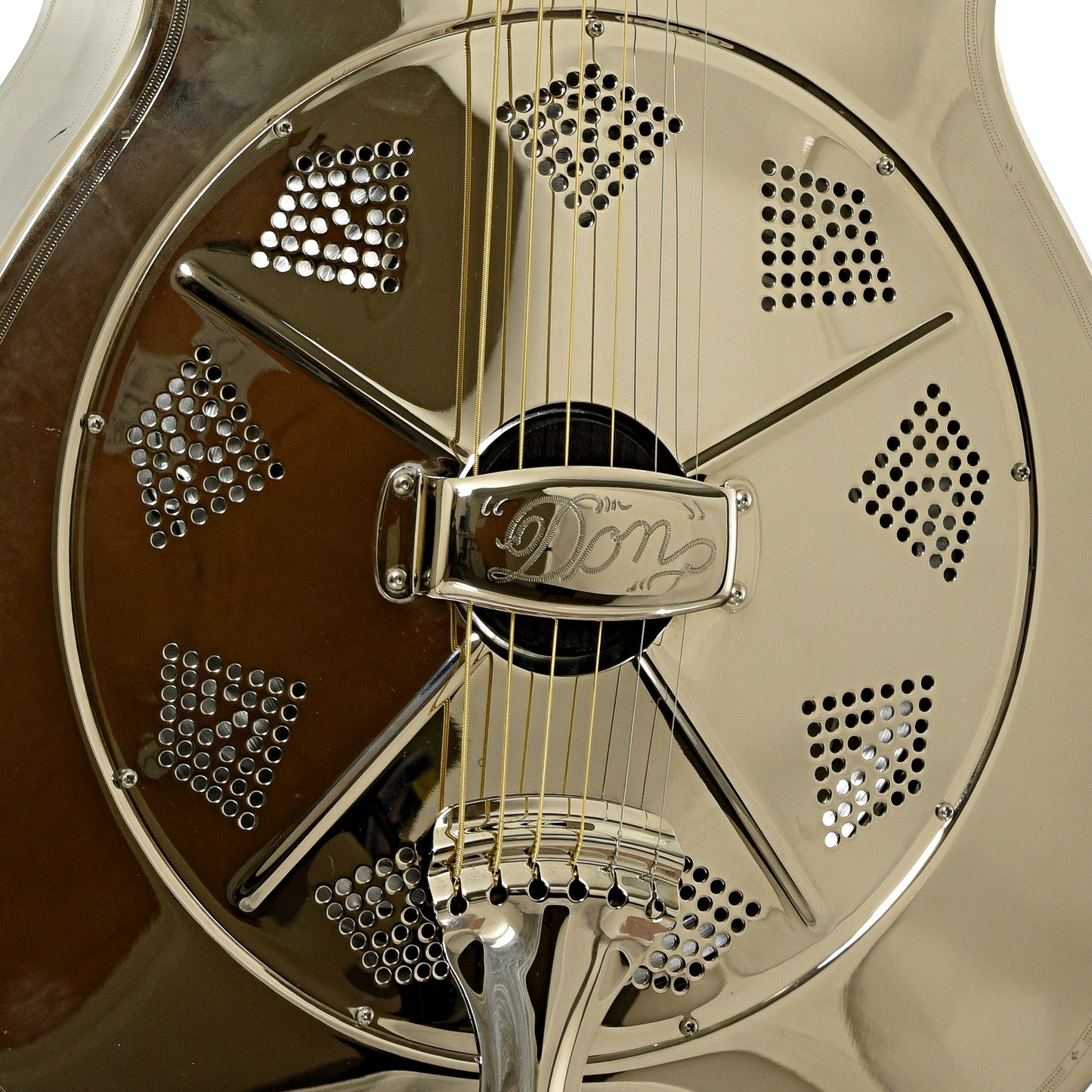 Coverplate of National Style 1 DON Roundneck Resonator Guitar 