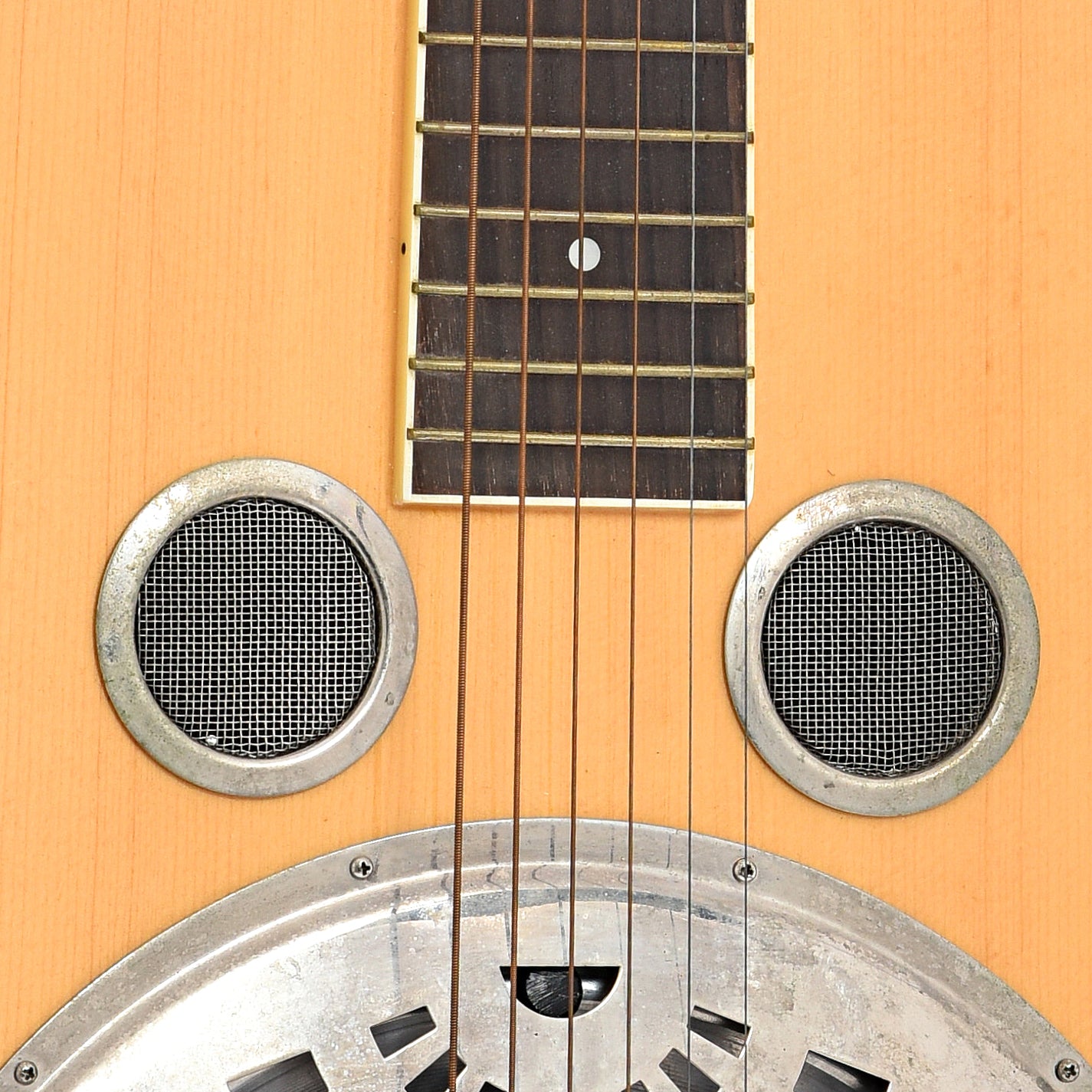 Should holes of Regal RD-45S Squareneck Resonator Guitar (1990's)