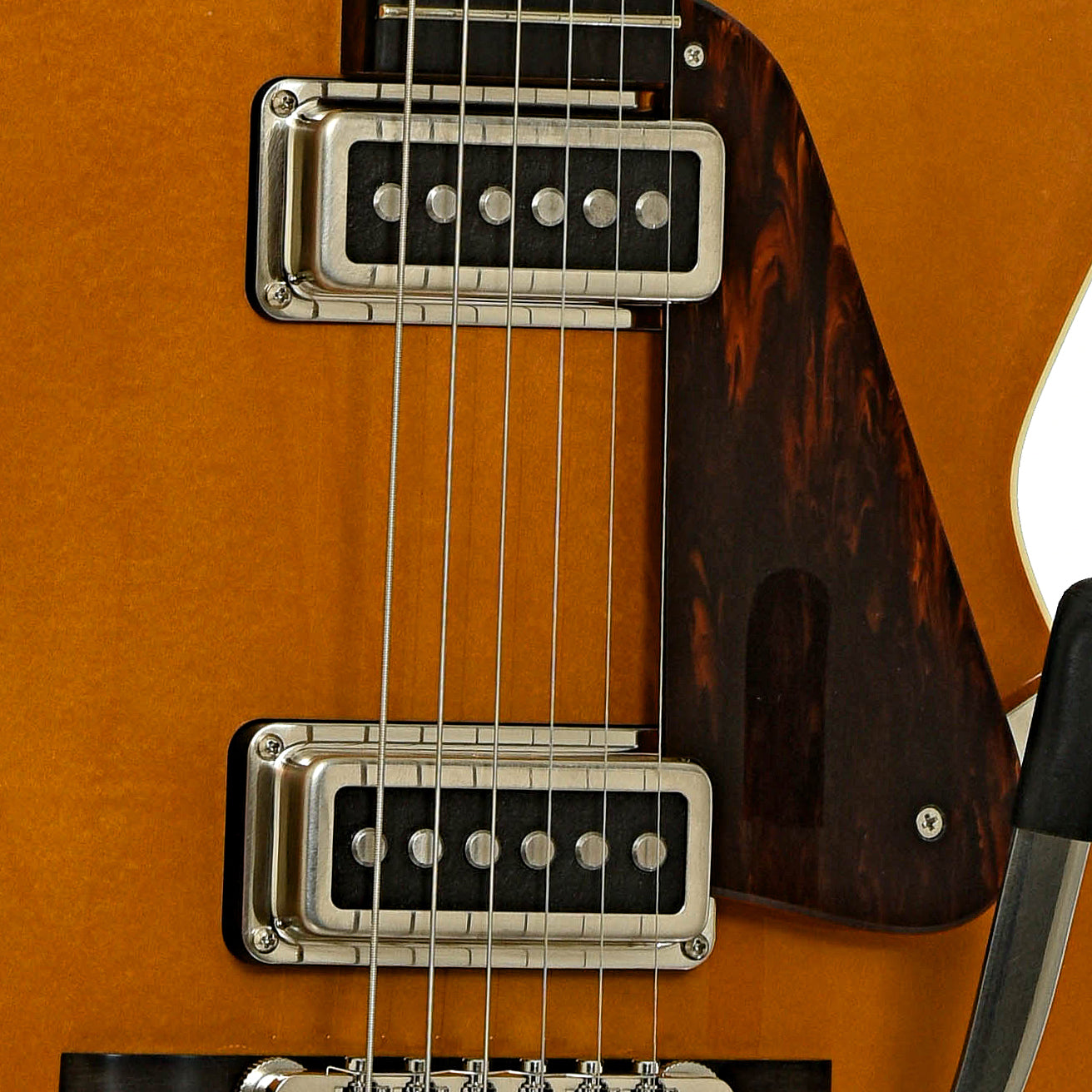 Pickups of Collings 470 JL Julian Lage Electric Guitar - Antiqued Blonde