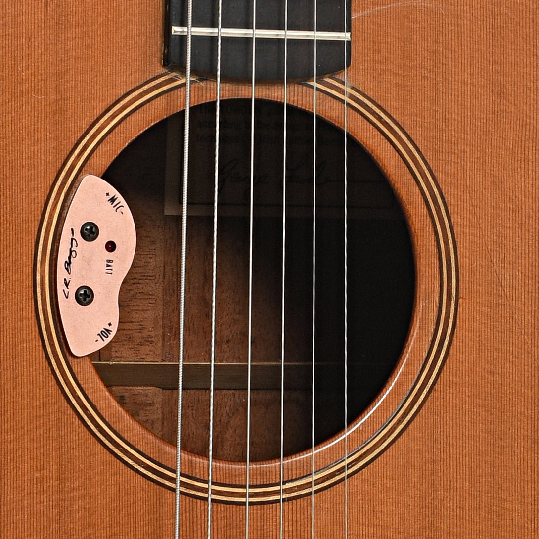 Soundhole of Lowden S22CP Acoustic Guitar (c.1983)
