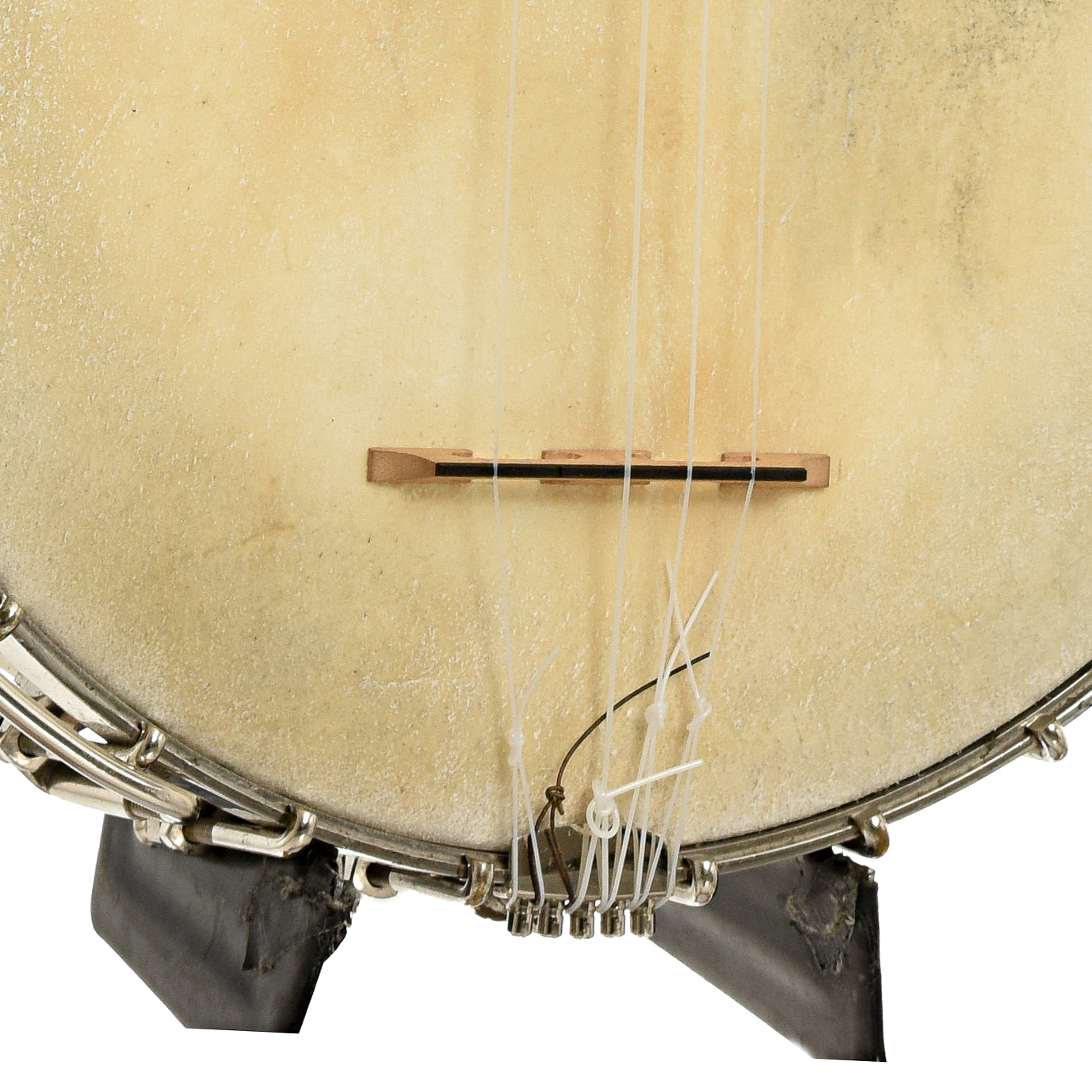 Bridge of H.C. Dobson Openback Banjo