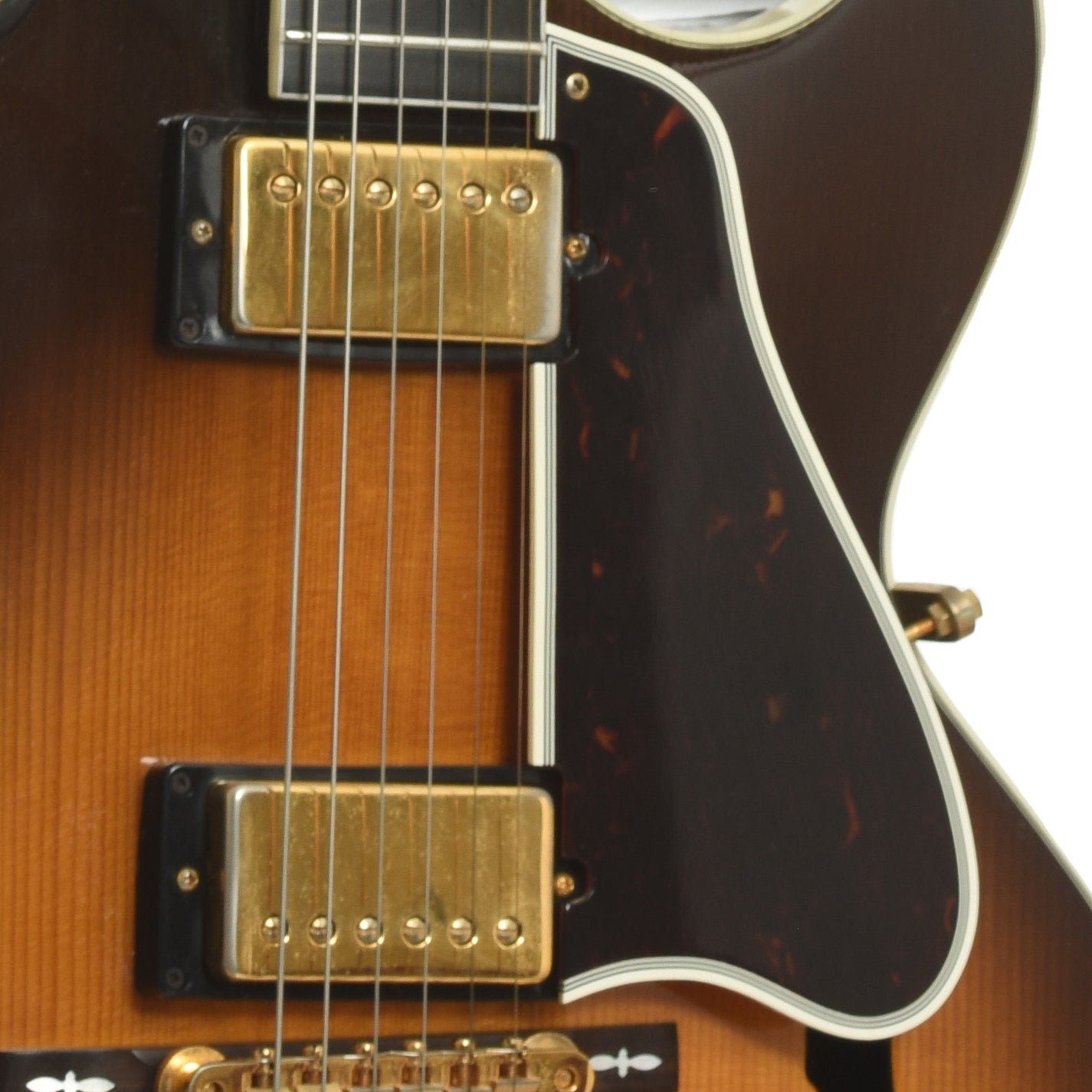 pickups of Gibson L-4 CES Hollowbody Electric Guitar 