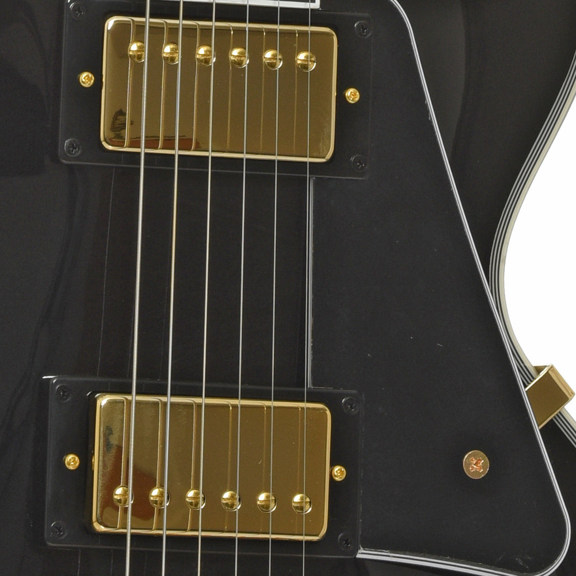 Pickguard of Epiphone Les Paul Custom Electric Guitar