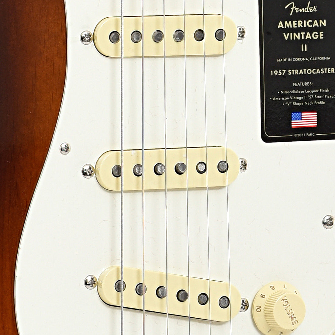 Pickups of Fender American Vintage II 1957 Stratocaster, 2-Color Sunburst
