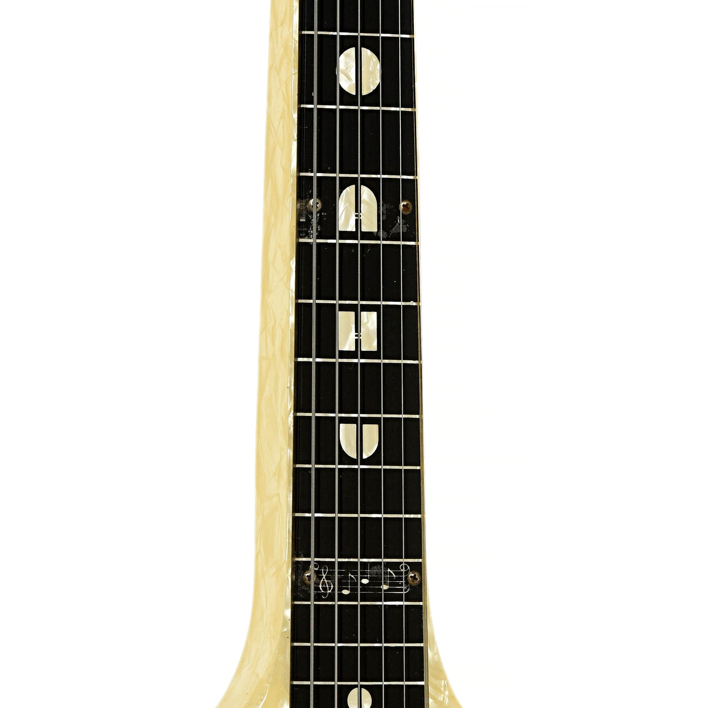 Fretboatrd of Oahu Symphony in White Lap Steel