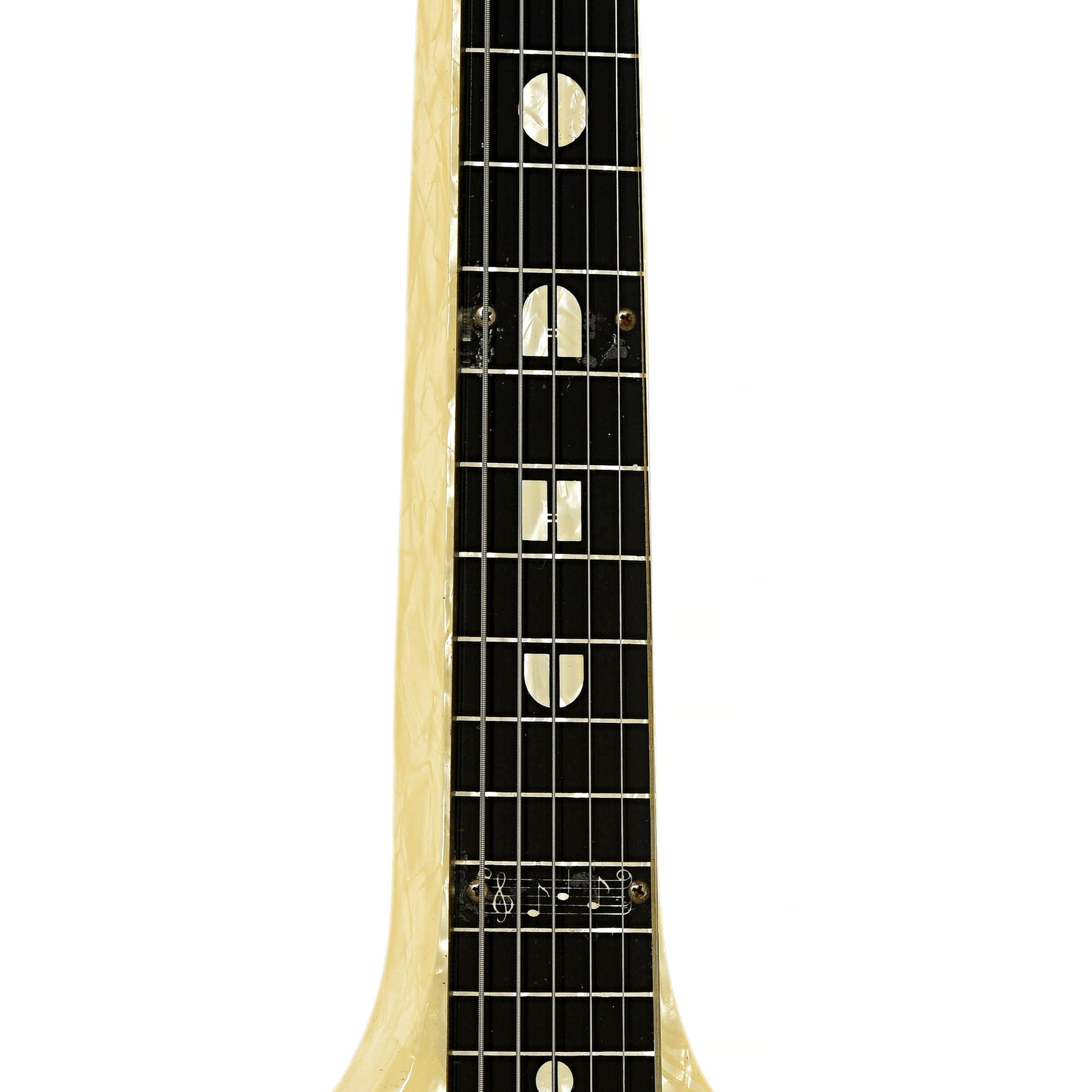 Fretboatrd of Oahu Symphony in White Lap Steel
