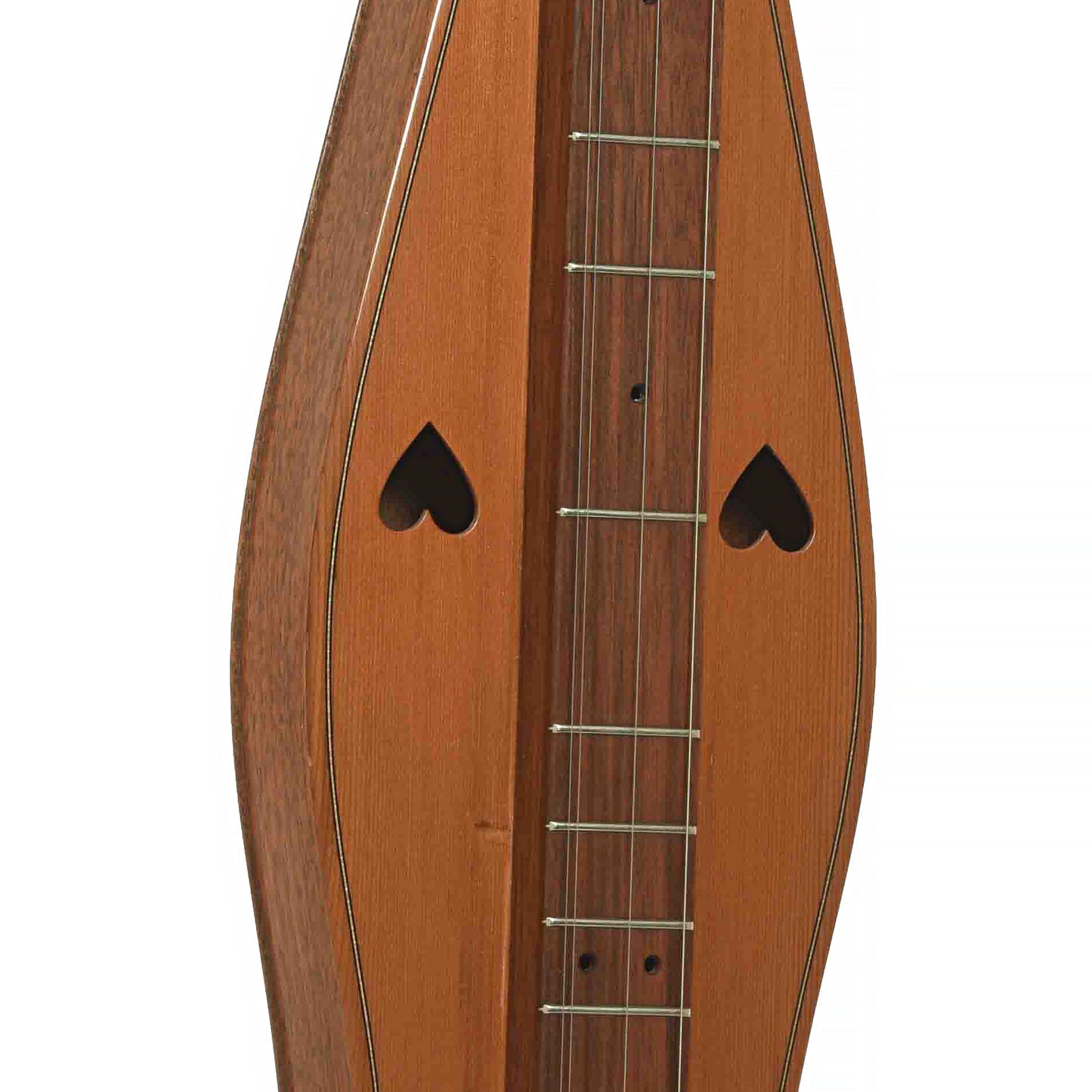 Fretboard of Dennis Dorogi Appalachian Dulcimer