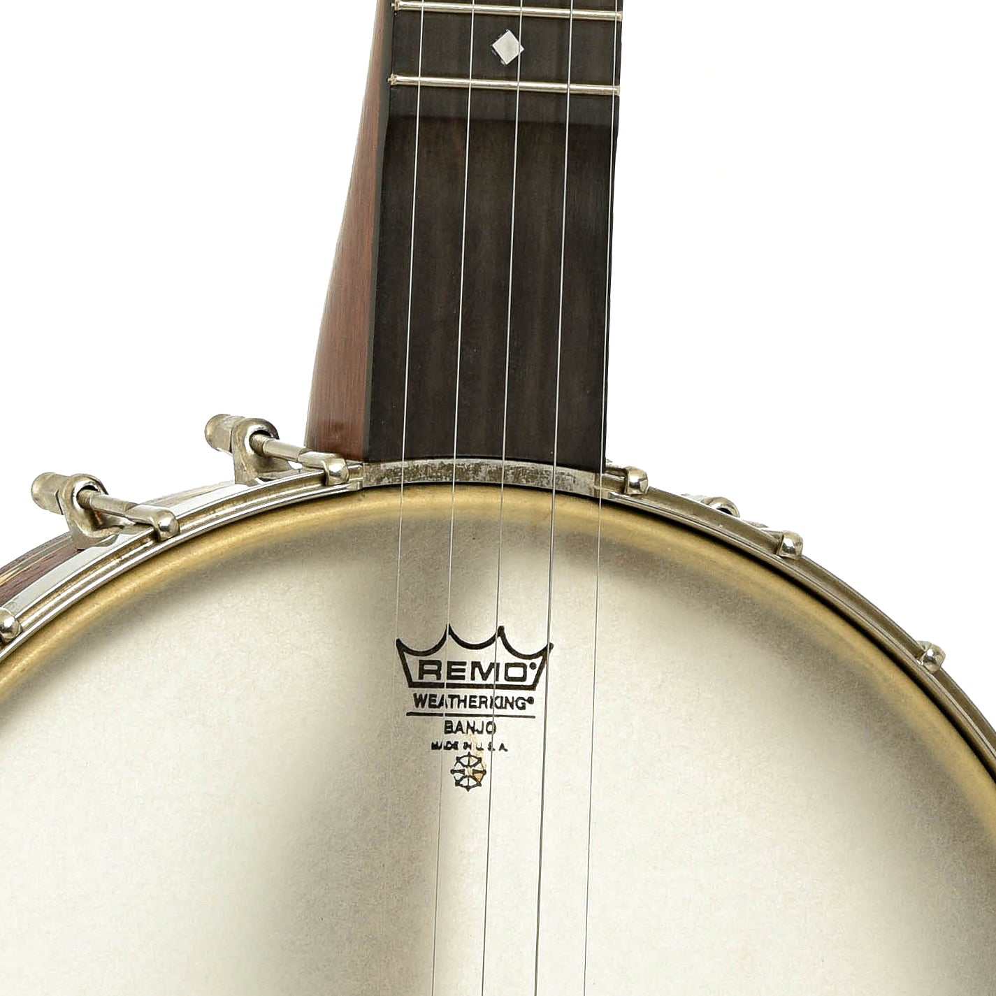 Front neck joint of Cedar Mountain A2 Appalachia Banjo LH