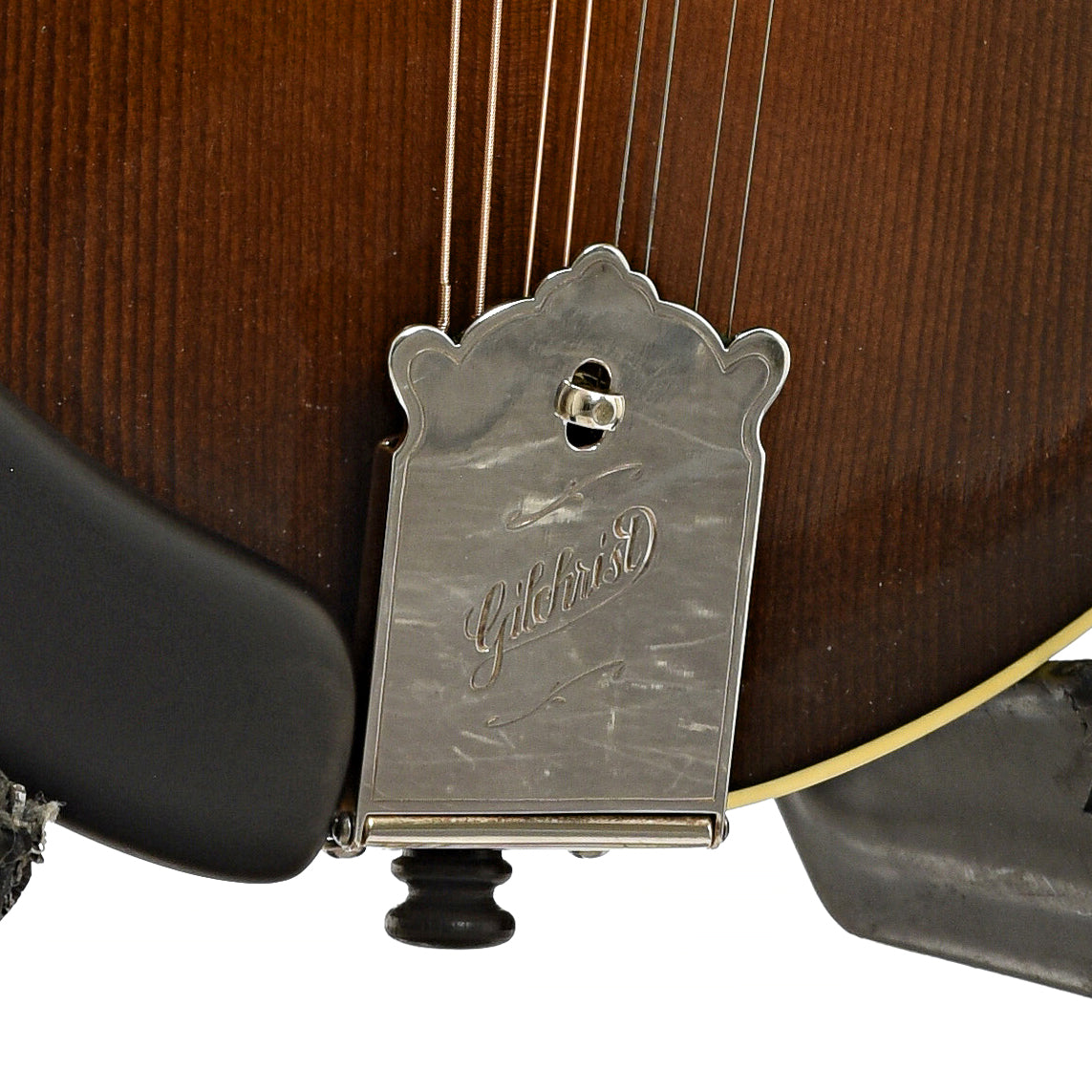 Tailpiece of Gilchrist Model 5 Mandolin