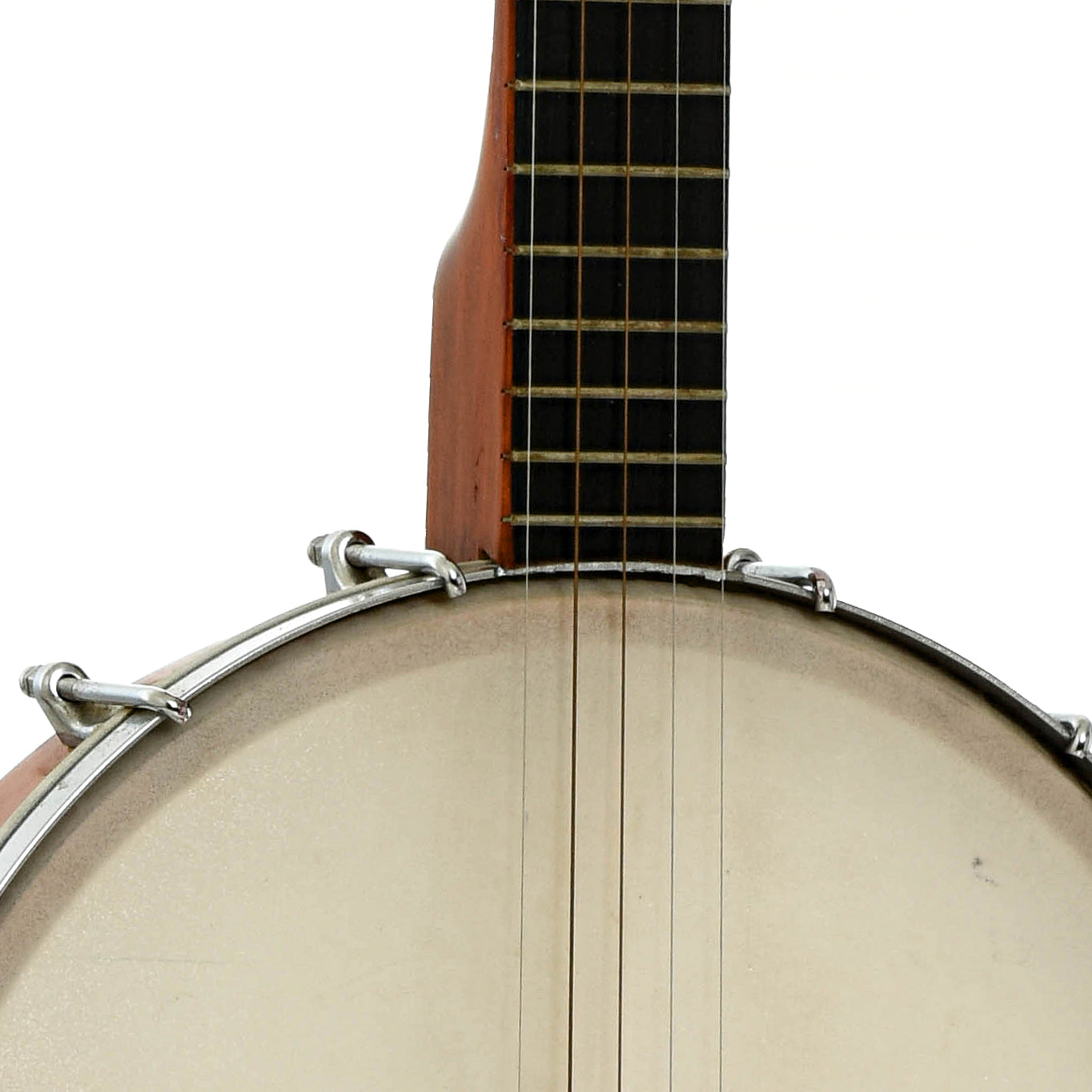 Front neck joint of Gretsch 6535 Folk Model Open Back Banjo 