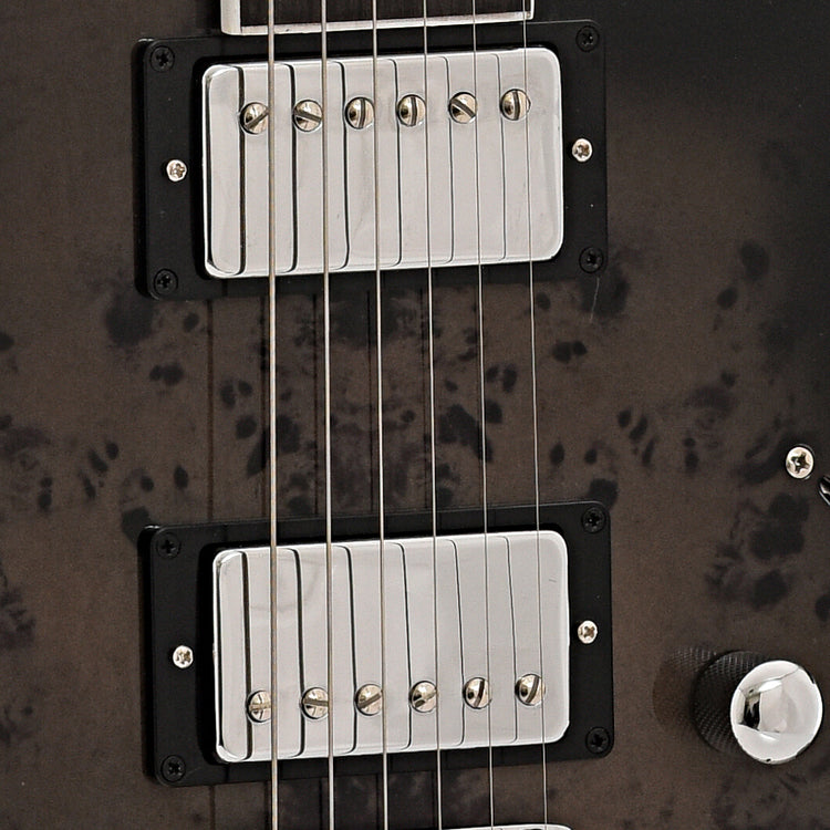 Pickups of Ibanez RG Gio Series GRG220PA1 Electric Guitar, Brown Black Burst