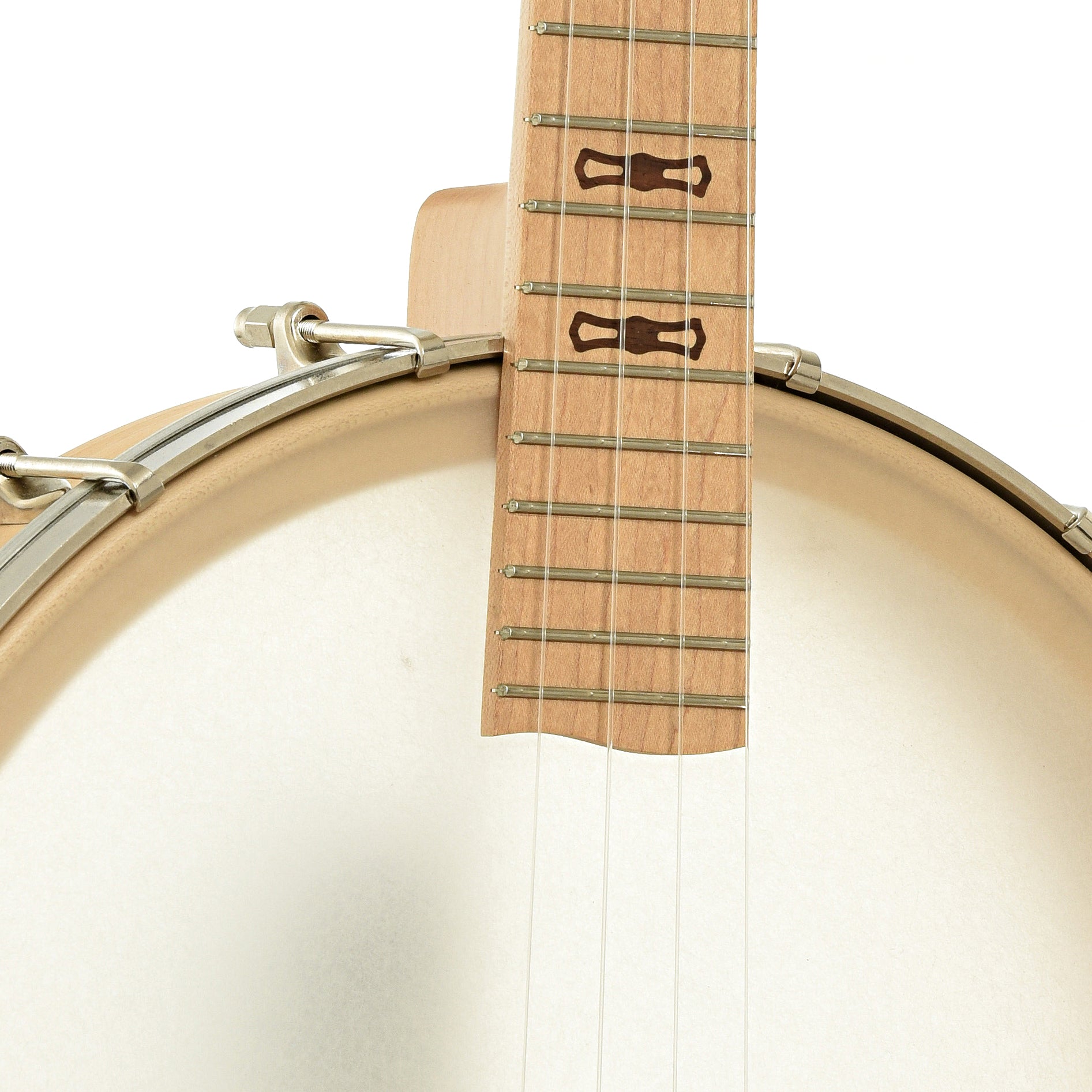Front neck joint of Deering Goodtime Tenor Banjo Ukulele 
