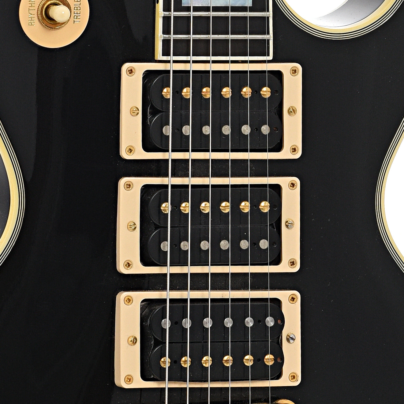 Pickups of Gibson Les Paul Custom Peter Frampton 
