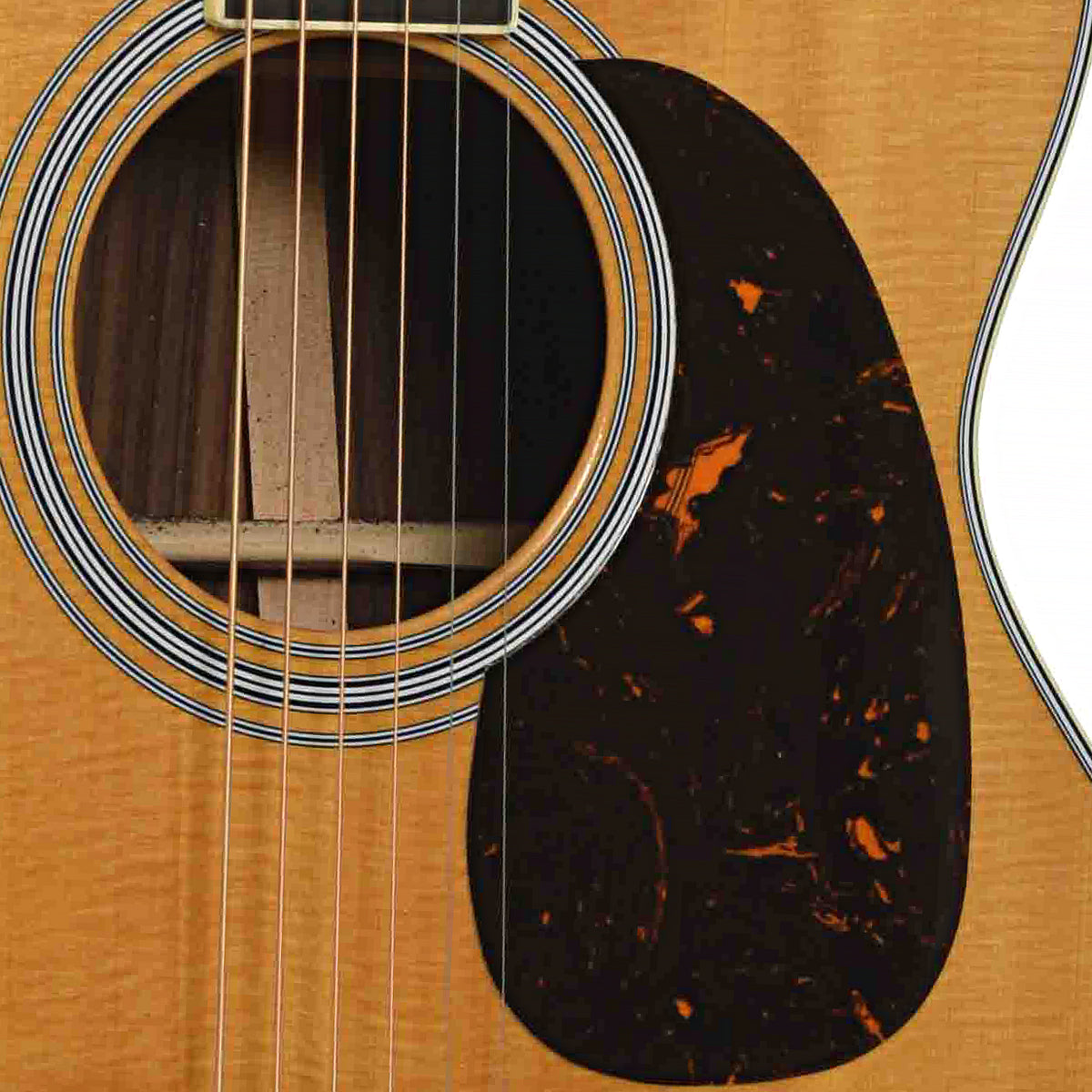 Soundhole of Martin M-36