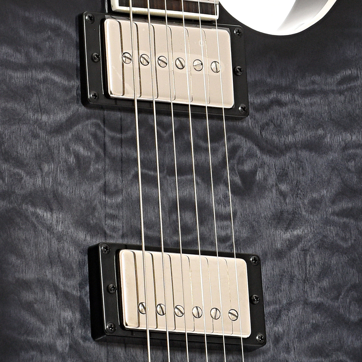 Pickups of ESP LTD Phoenix-1000 Electric Guitar, See Thru Black Sunburst