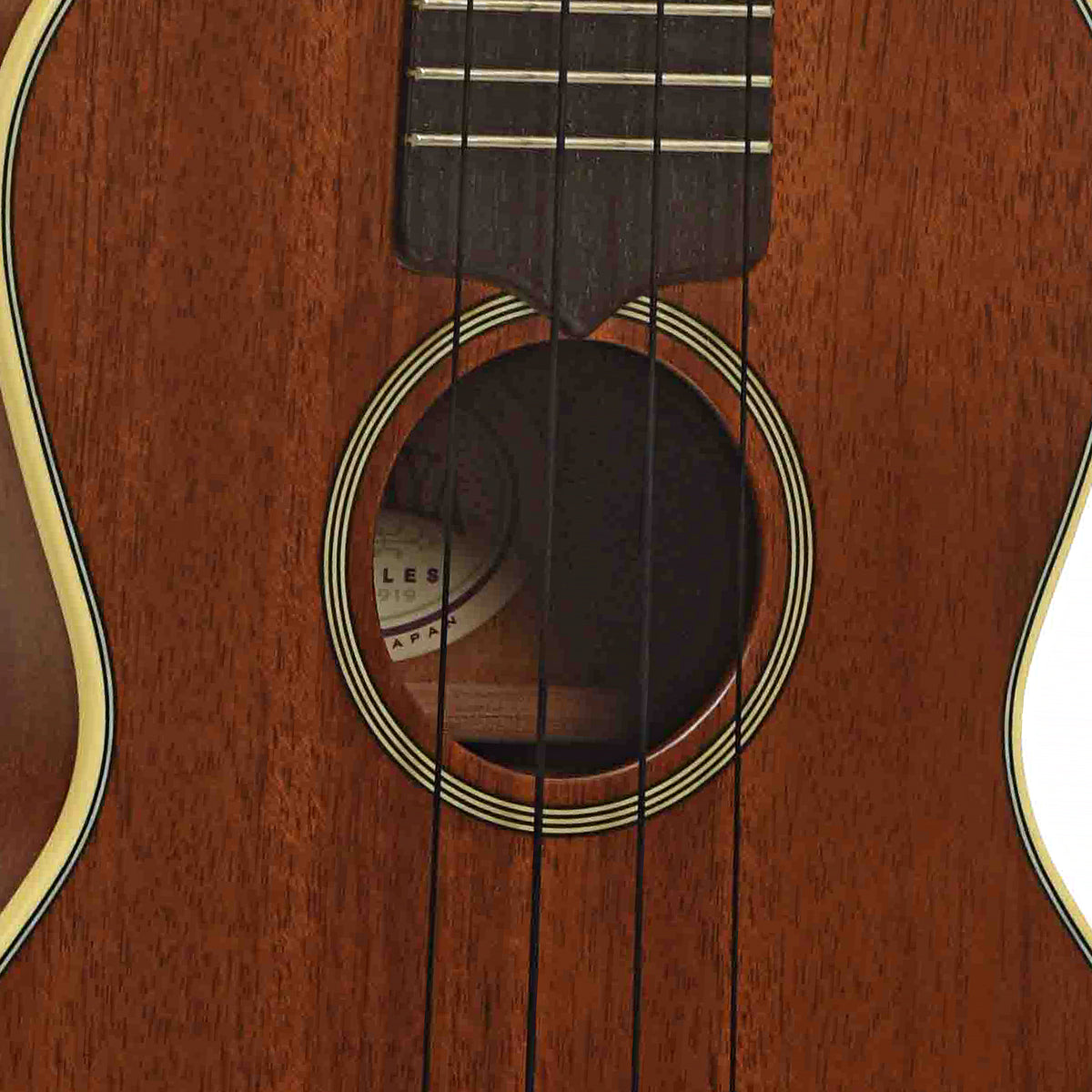 Soundhole of KTC-3 Concert Ukulele