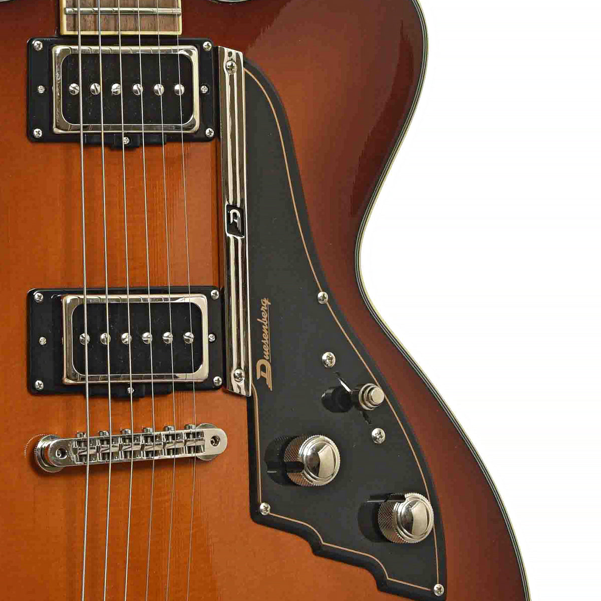 Pickups of Fullerton Series Hollowbody Electric Guitar