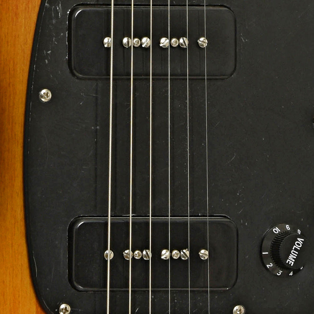 Pickups of Ibanez Noodles Signature Model NDM5 Electric Guitar, Sunburst