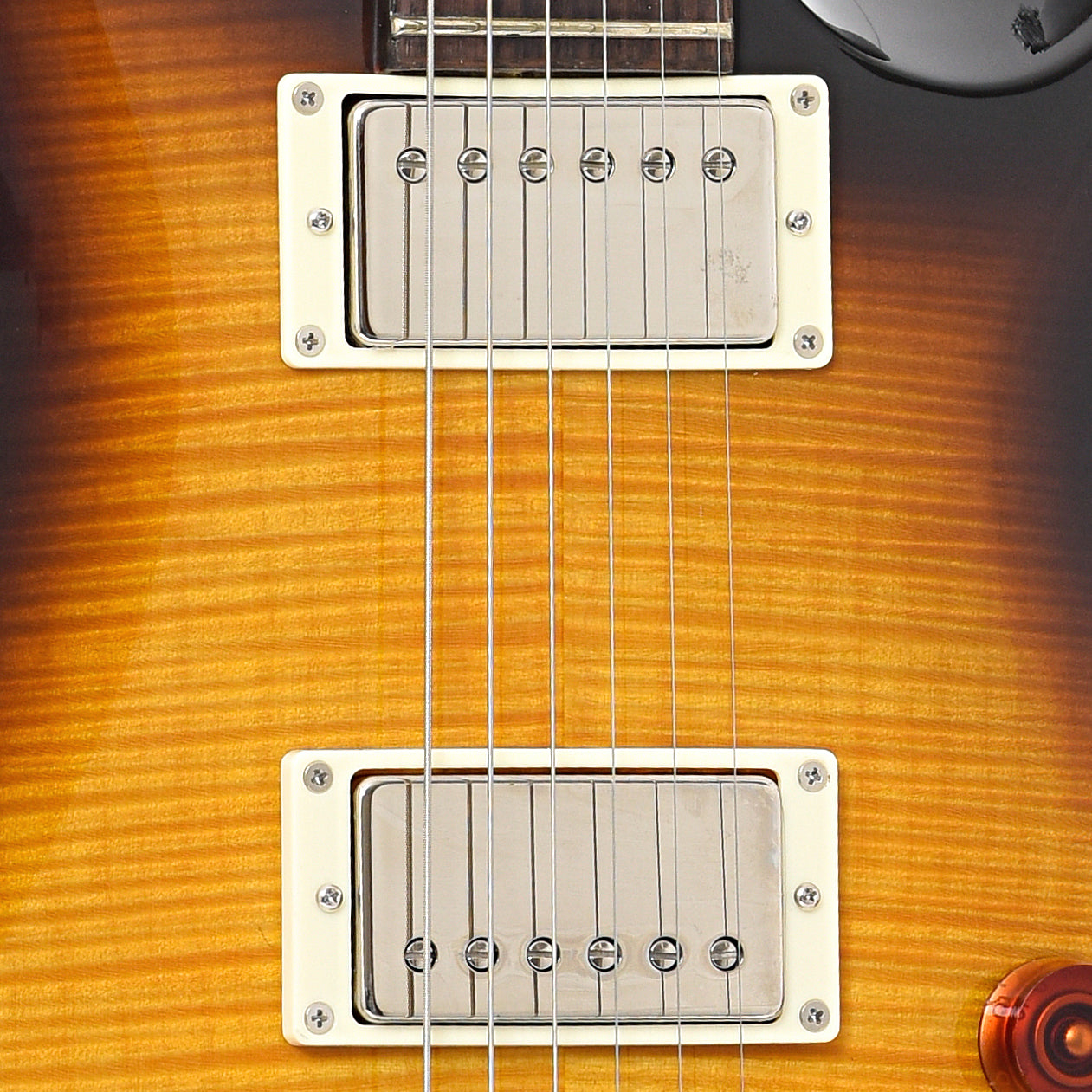 Pickups of PRS SE DGT, McCarty Tobacco Sunburst