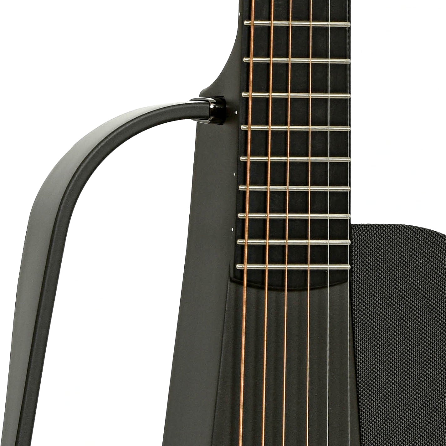Front neck joint of Enya NEXG Smart Audio Guitar 