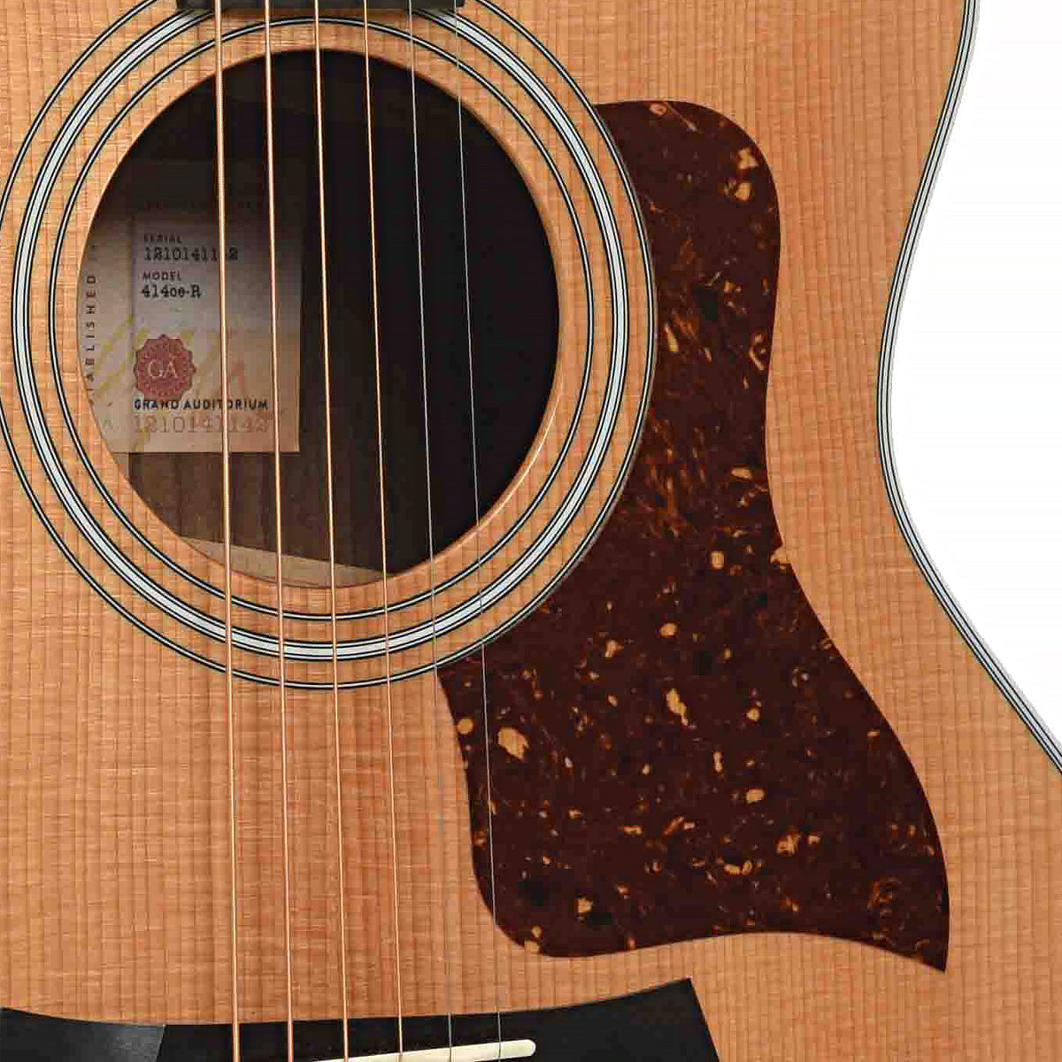 Soundhole of Taylor 414ce-R VClass Acoustic-Electric Guitar