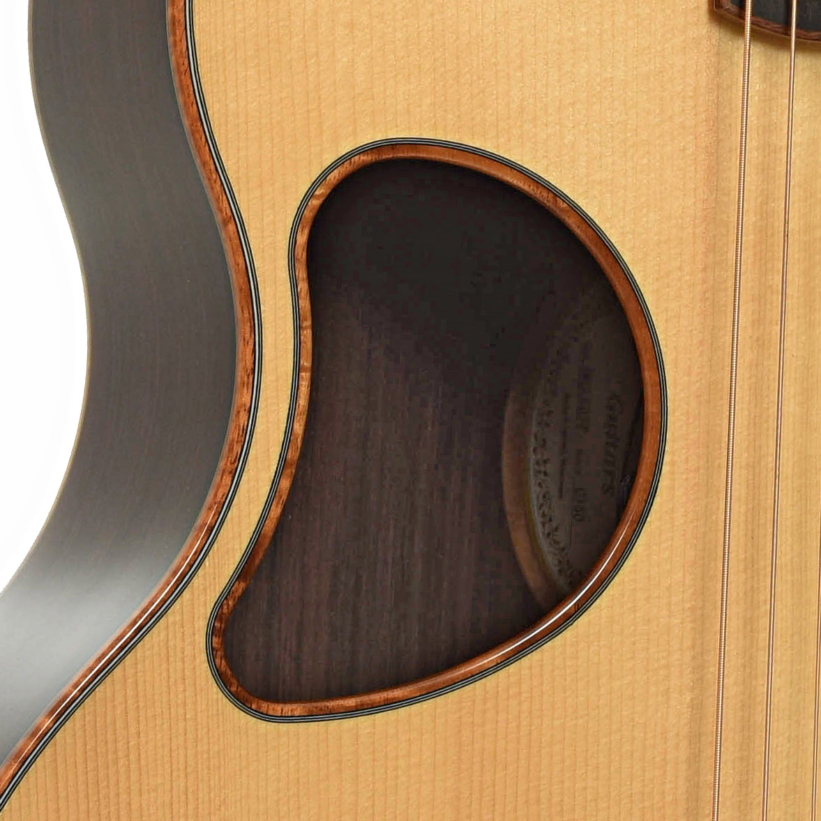 Soundhole of McPherson MG-5.0 XP Acoustic Guitar 
