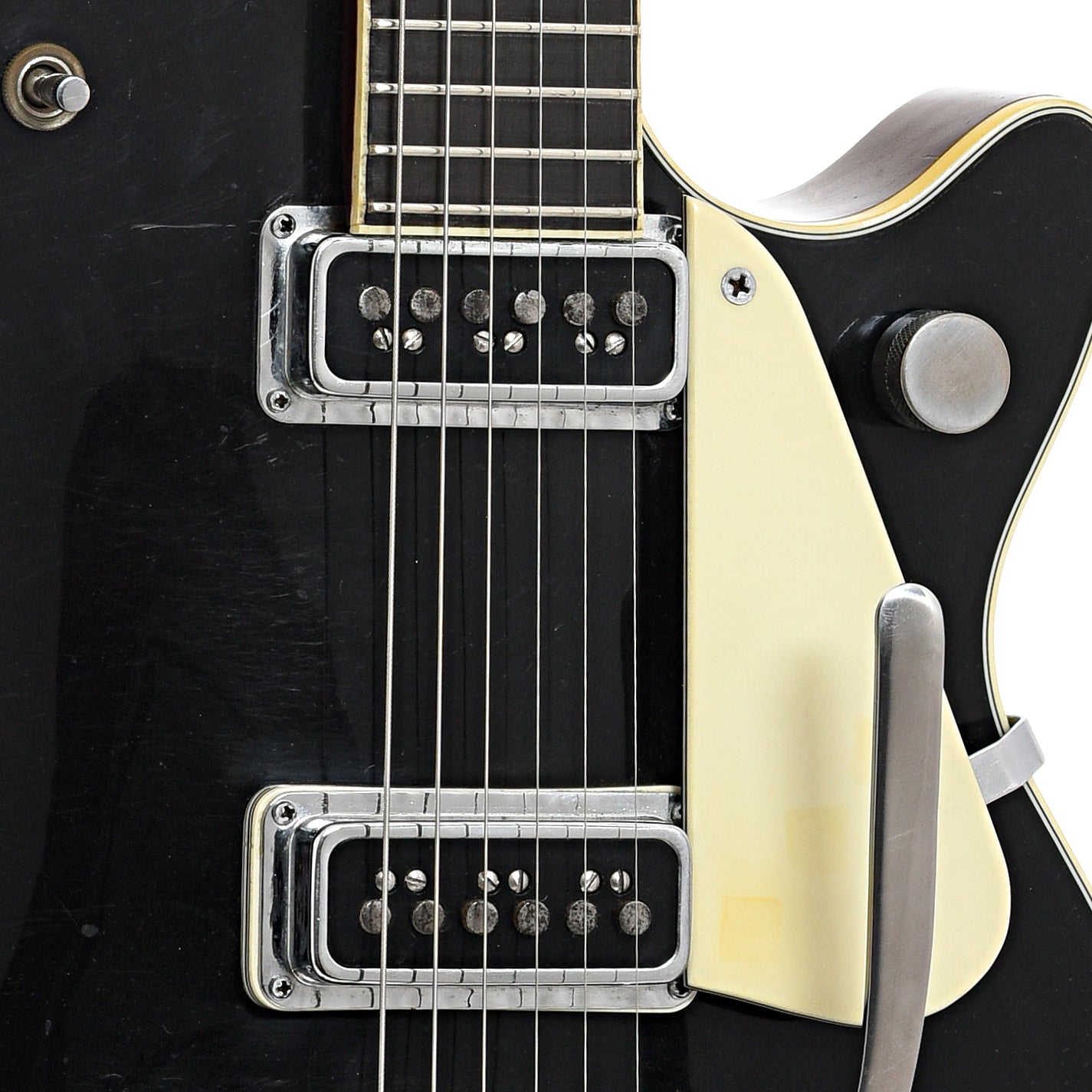 Pickups and pickguard of Gretsch 6128 Duo Jet