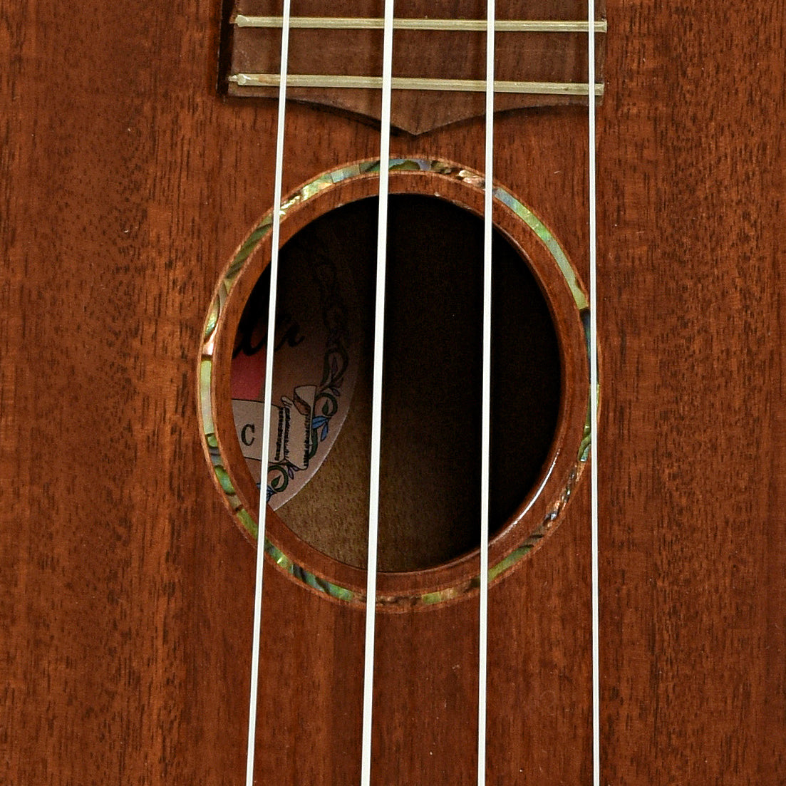 Soundhole of Farida Holiday Pack, Concert Ukulele