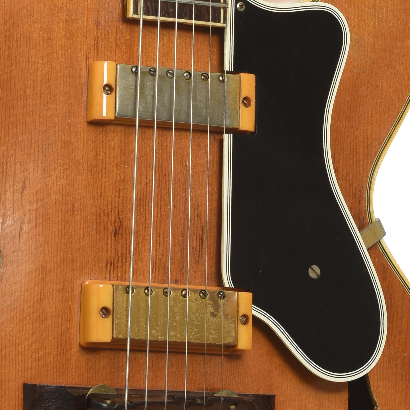 Pickups of Epiphone Zephyr Deluxe Regent Hollowbody Electric Guitar