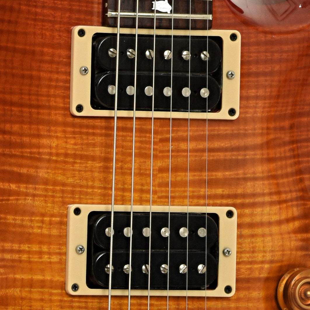 Pickups of PRS Custom 24 10 Top Electric Guitar