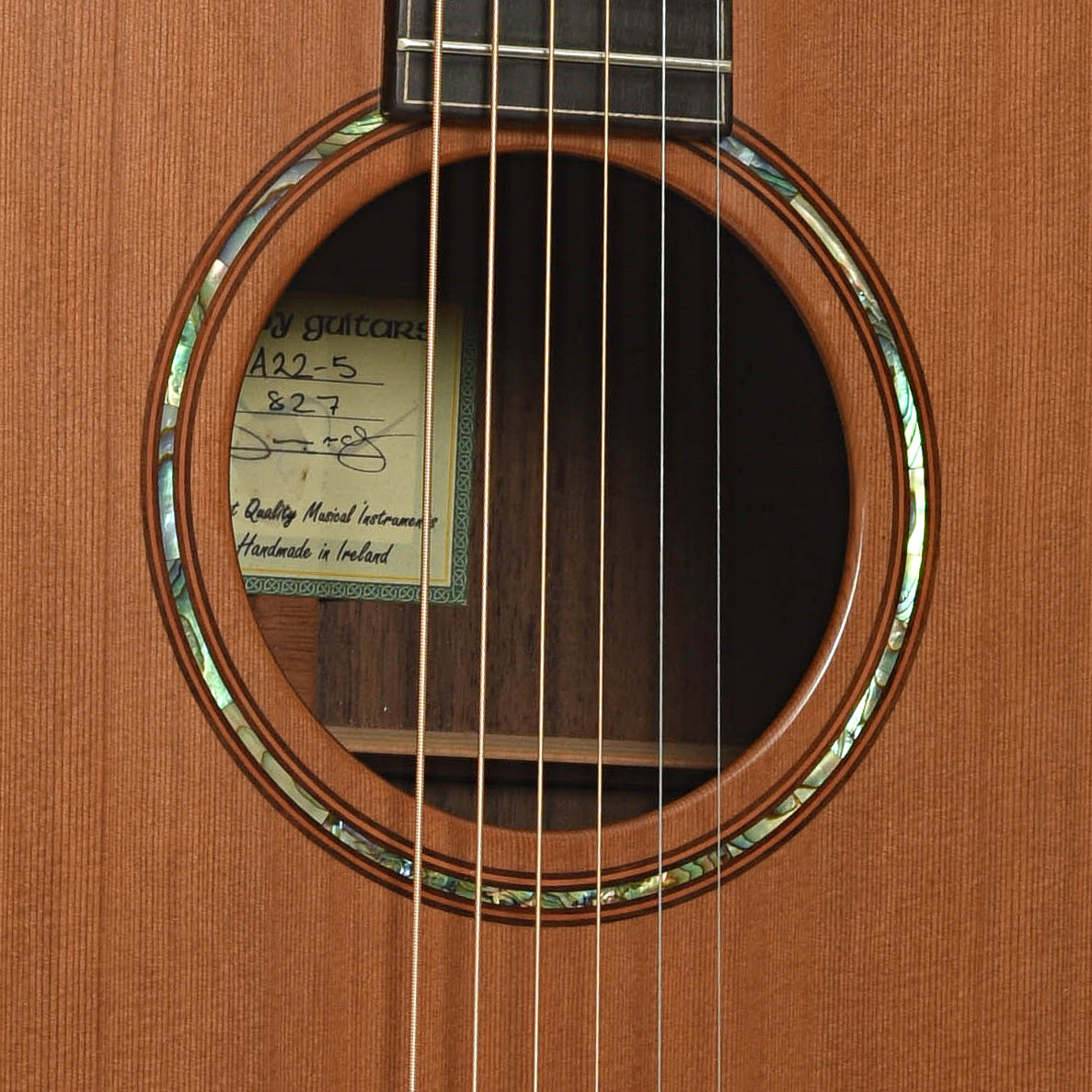 Soudhole of McIroy A22-5 Small Jumbo Acoustic Guitar