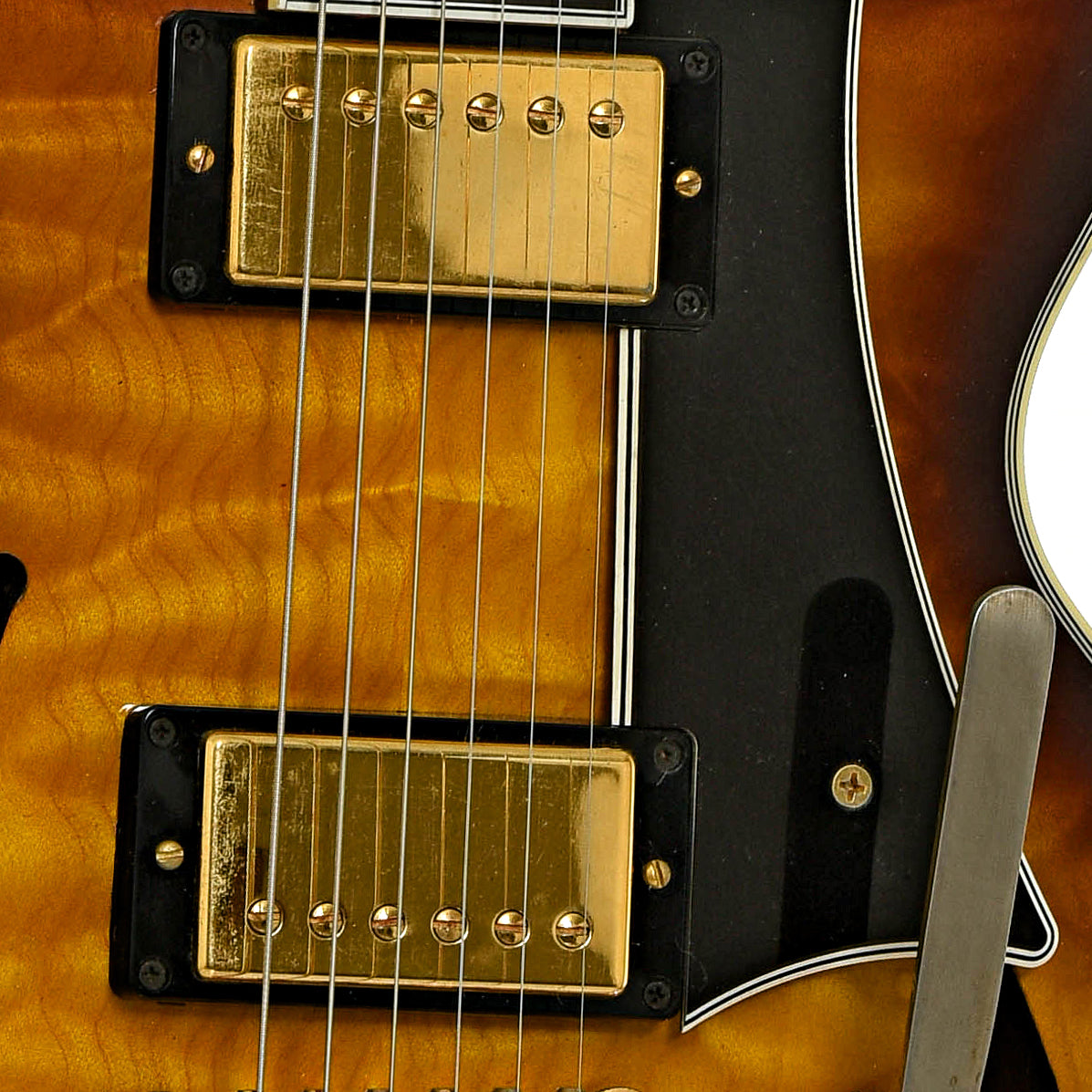 Pickups of Gibson Johnny A Hollowbody Electric Guitar 