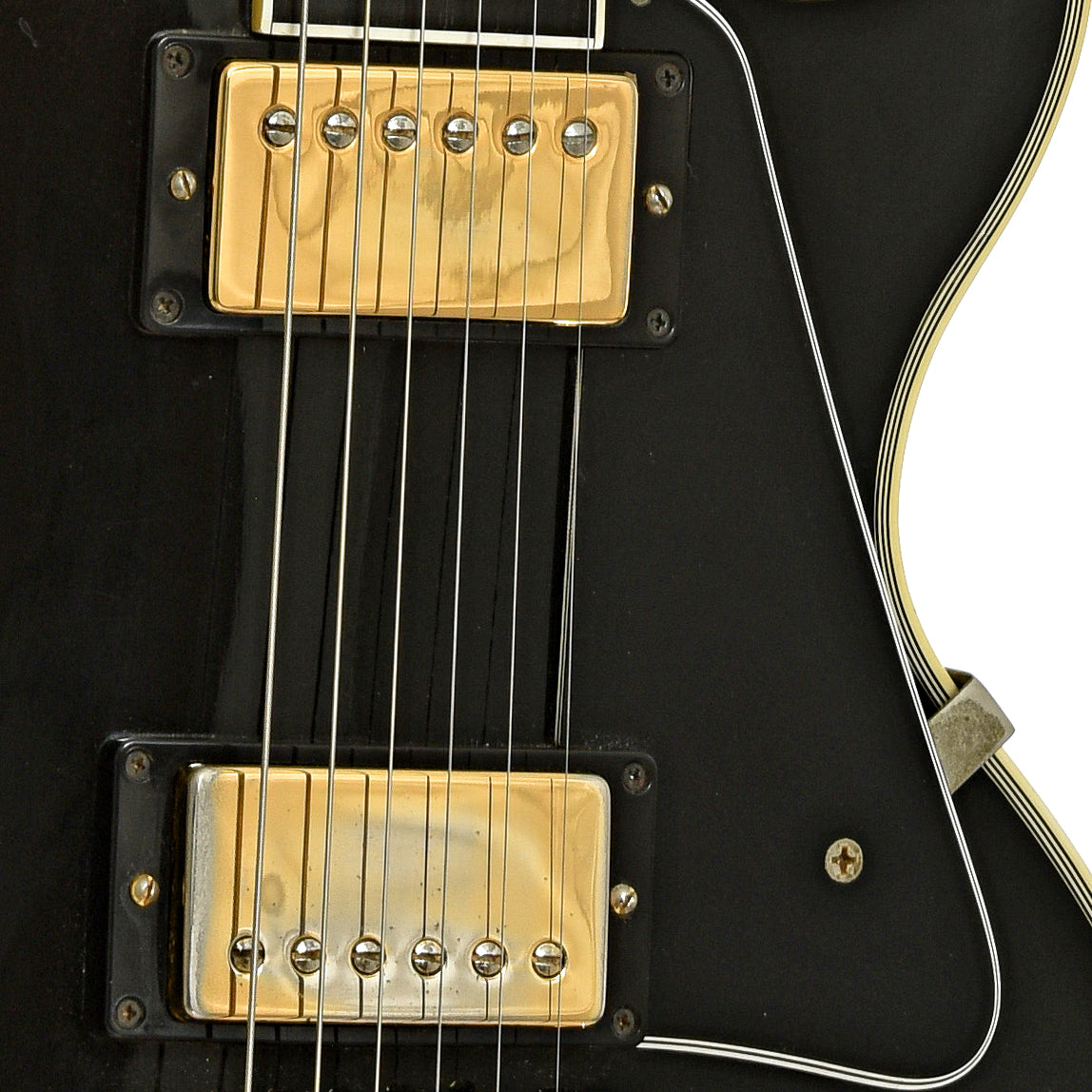 Pickups of Gibson 1957 Reissue Black Beauty Les Paul Custom  Electric Guitar