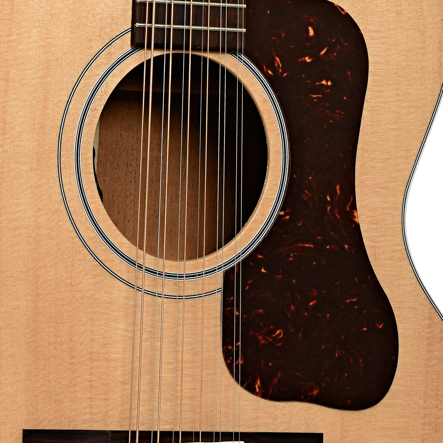 Guild F-412E Standard Natural 12-String Acoustic-Electric Guitar