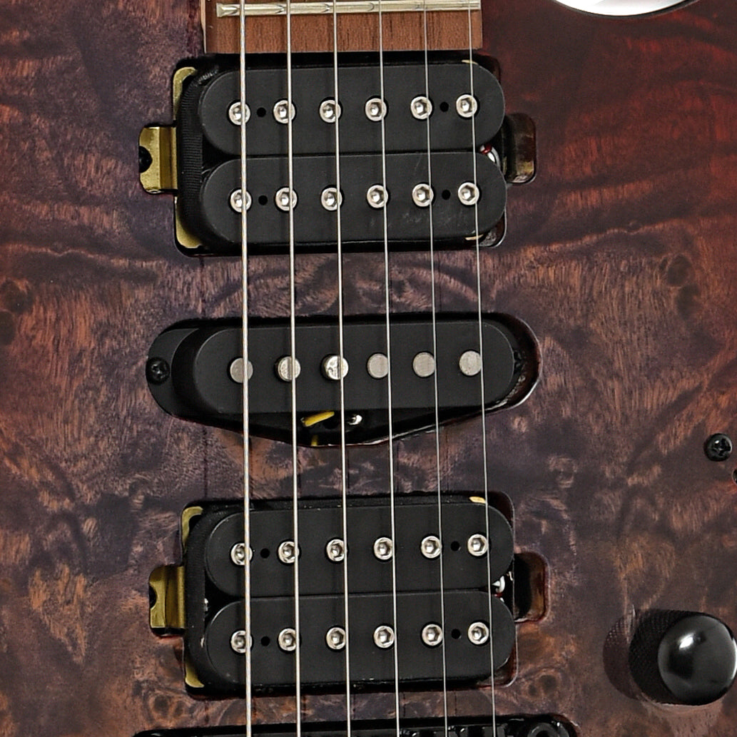 Pickups of Ibanez RG470PB Electric Guitar, Red Eclipse Burst