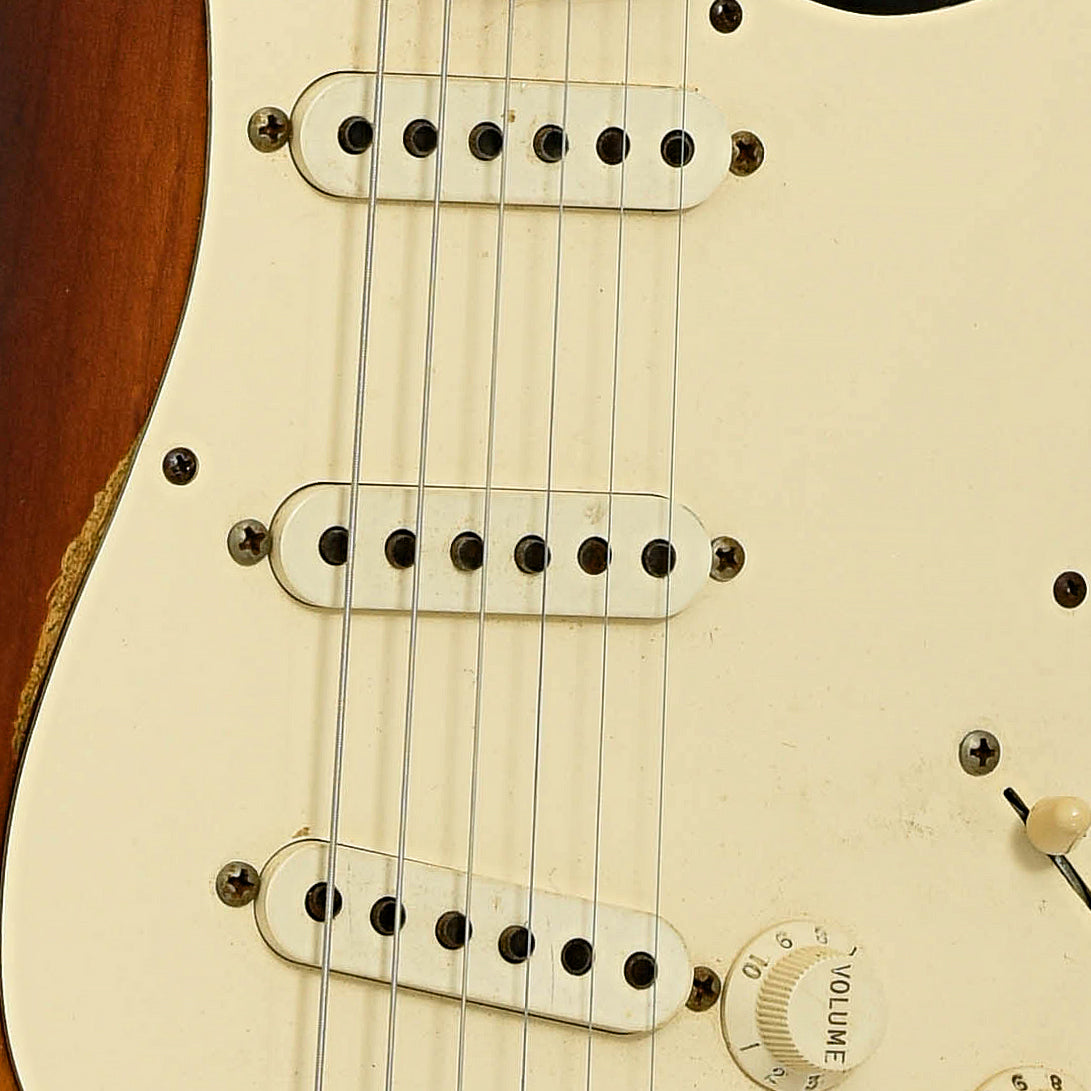 Pickups of Fender Masterbuilt '55 Relic Stratocaster Electric Guitar 