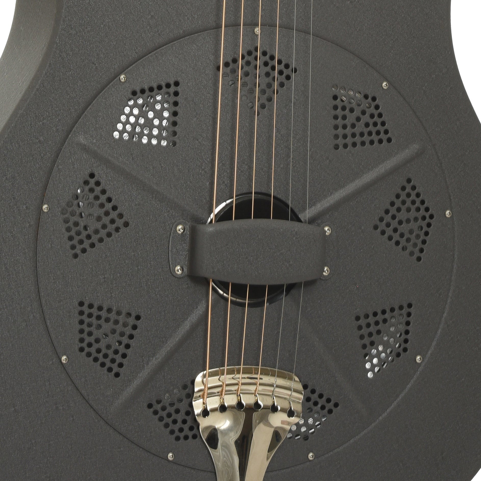 Coverplate of National Delphi Roundneck Resonator Guitar 