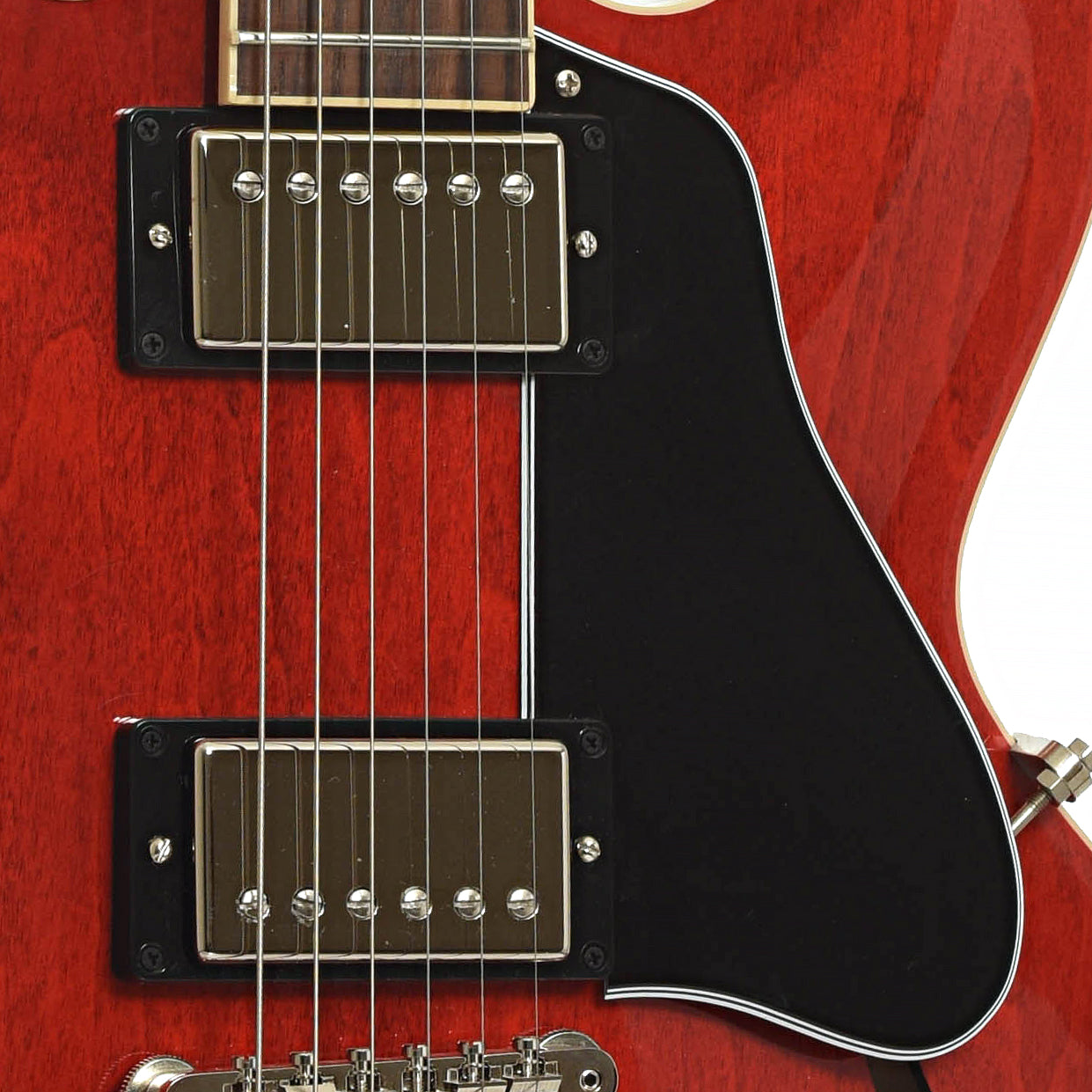Pickups of Gibson ES-335 Dot 60s Cherry Semi-Hollowbody Electric Guitar