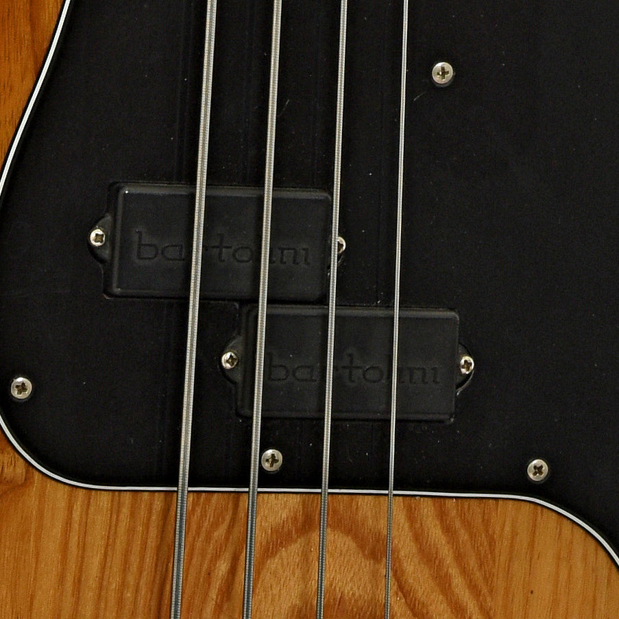PIckups of Fender Precision Fretless Electric Bass 
