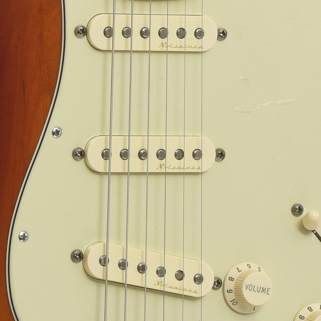PIckups of Fender American Deluxe Stratocaster Electric Guitar