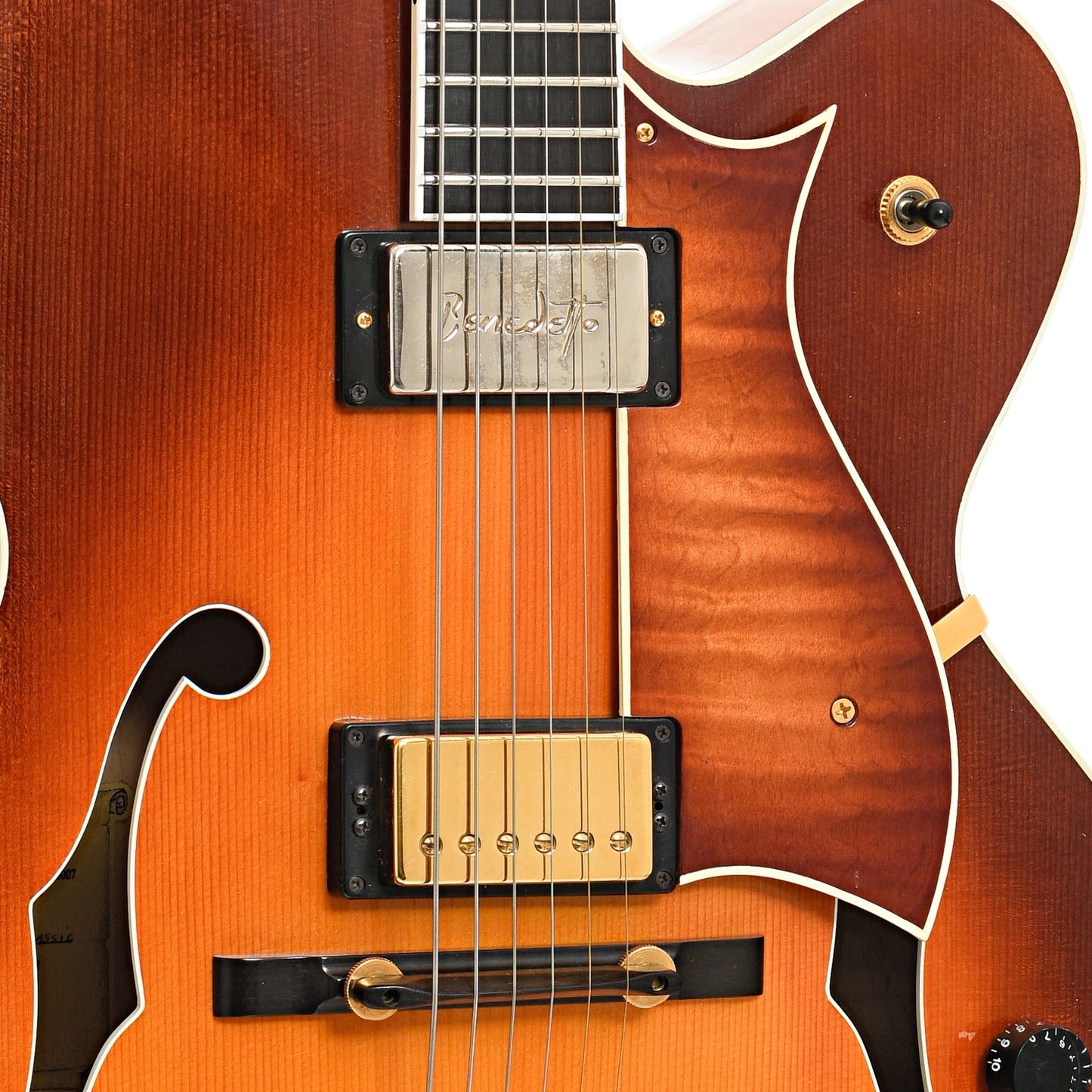 Pickups of Heritage Eagle Classic Hollowbody Electric Guitar (1992)
