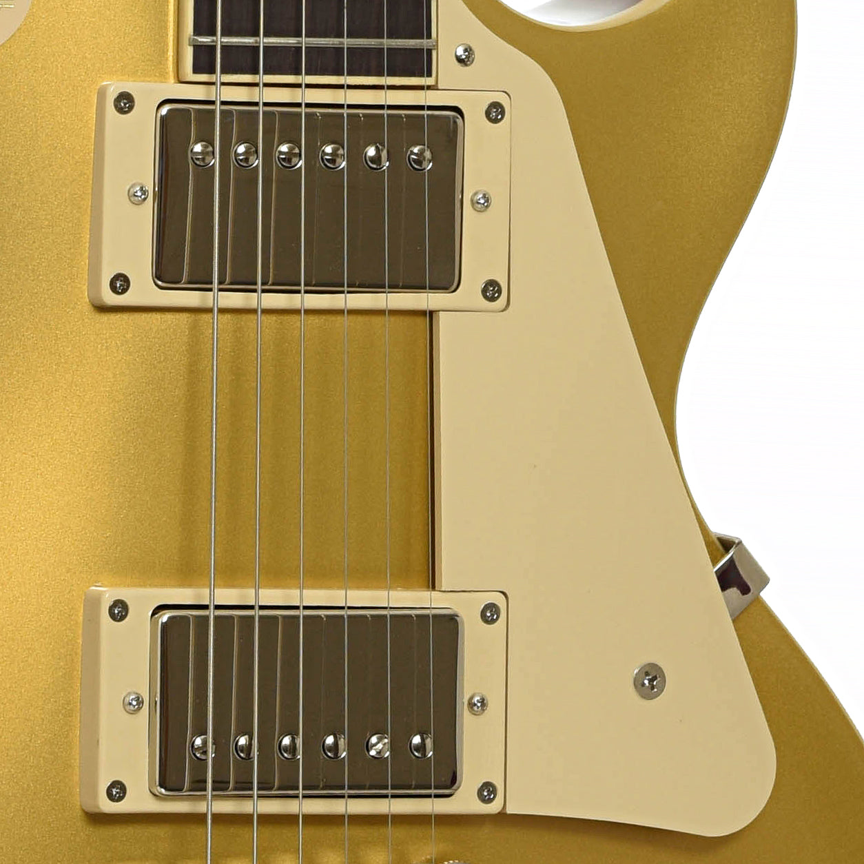 Pickups of Epiphone 1957 Les Paul Goldtop Reissue Electric Guitar & Case, Double Gold