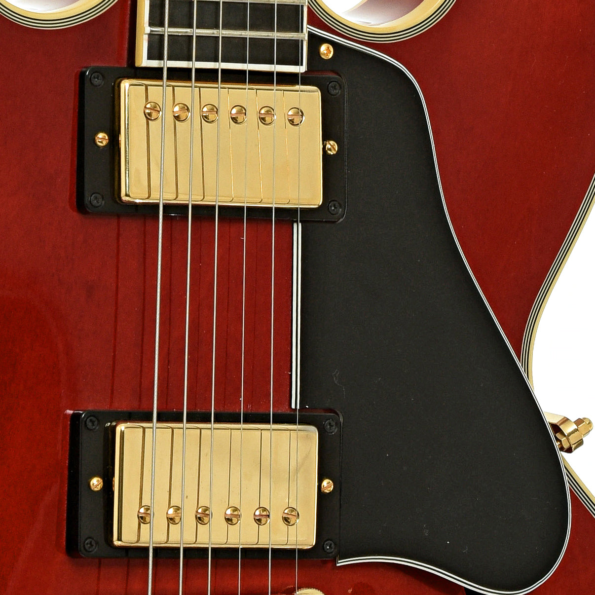 pickups of Gibson ES-355 w/ Bigsby Hollowbody Electric Guitar