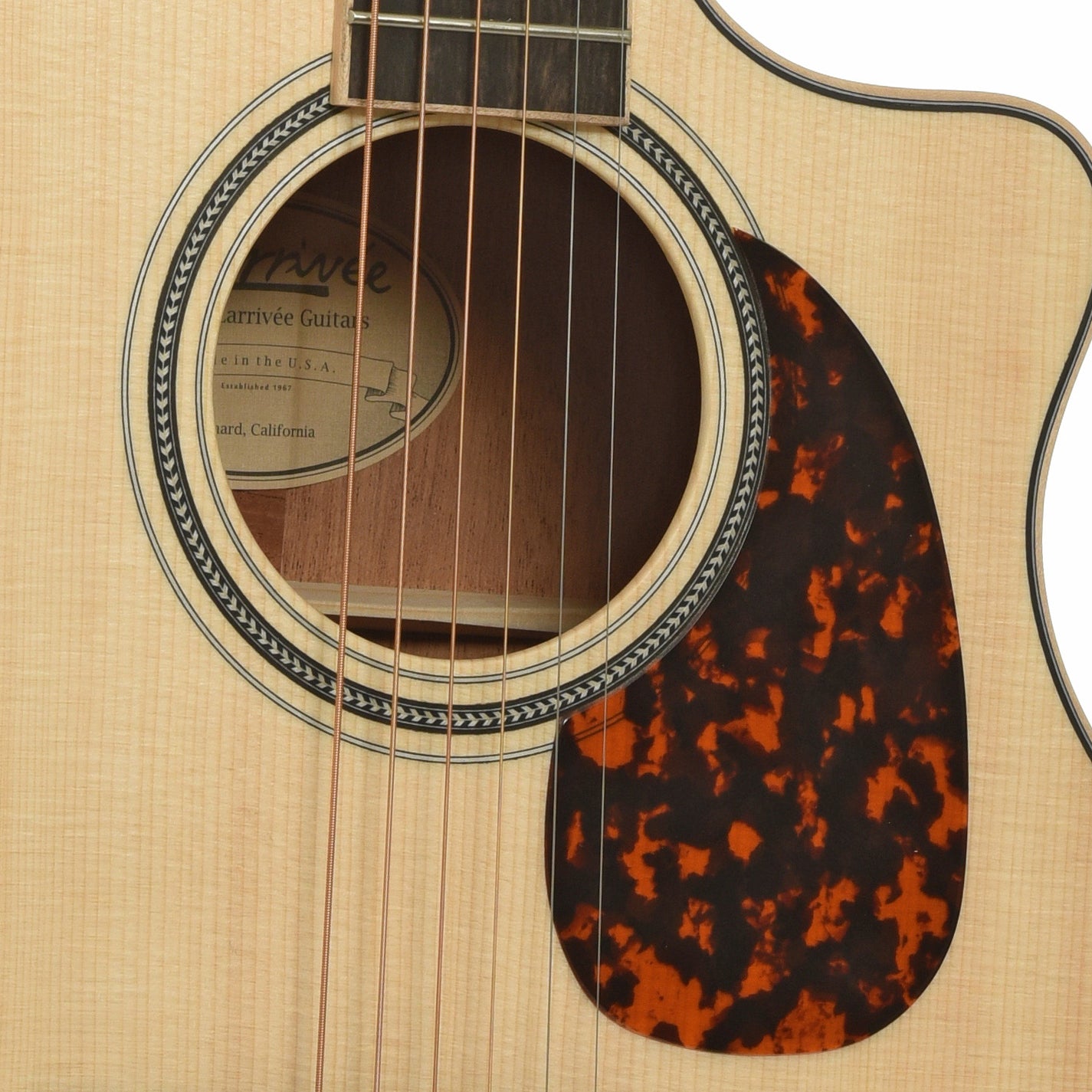 Soundhole for Larrivee OMV-03E Recording Series Acoustic-Electric Guitar