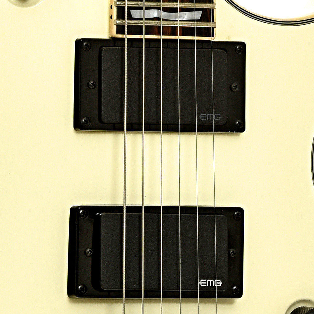 Pickups of ESP LTD EC-401 Electric Guitar, Olympic White