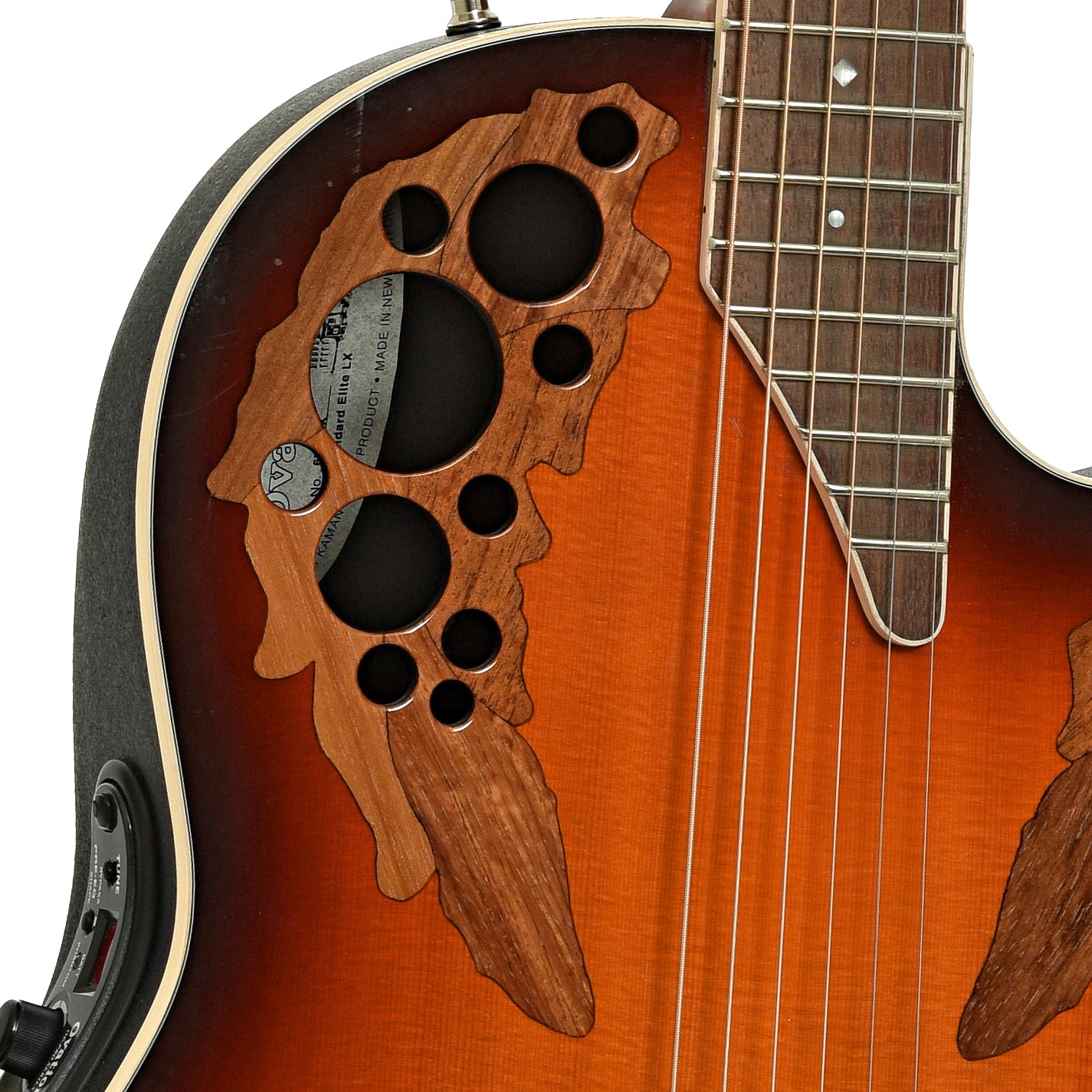 Soundholes of Ovation 6778LX Standard Elite